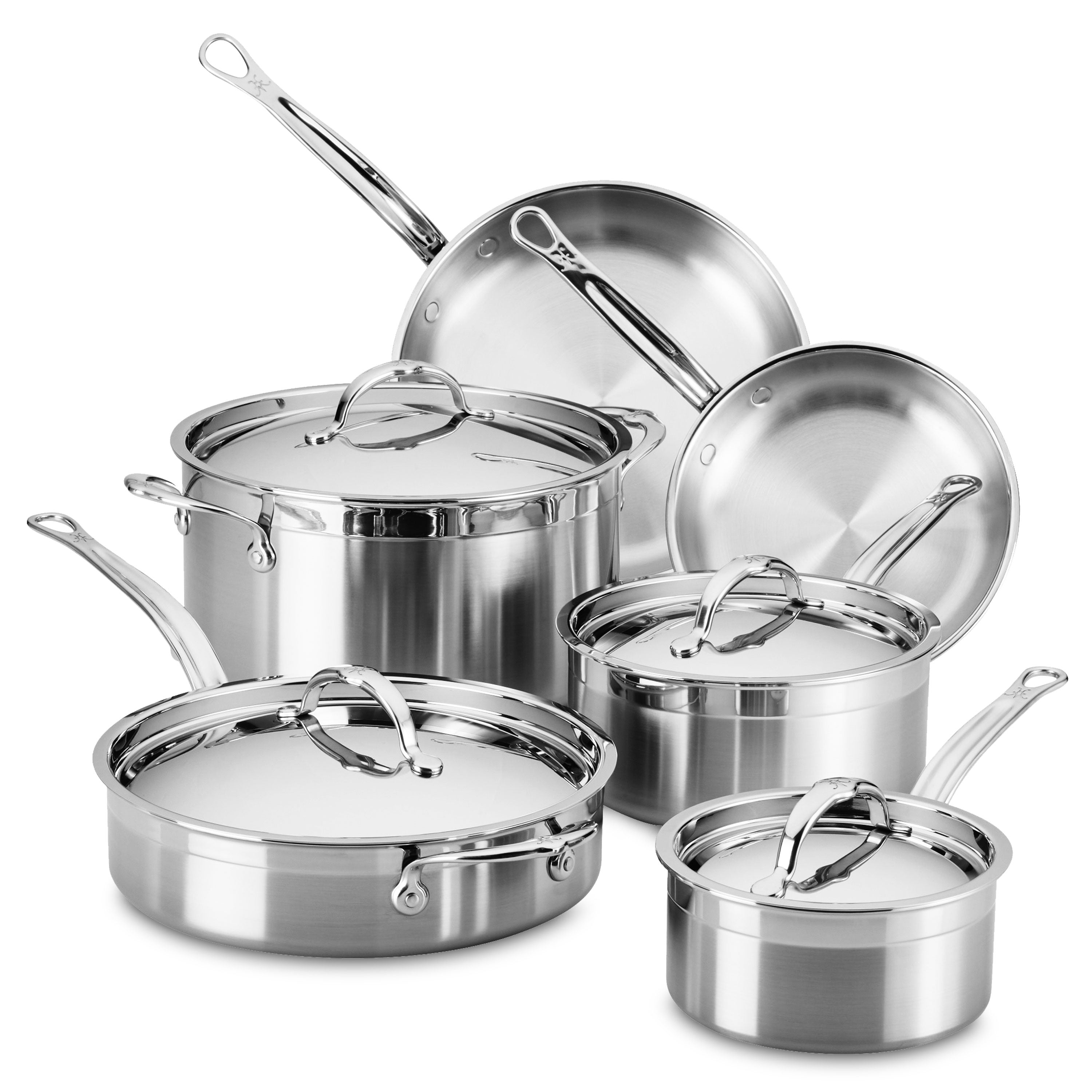 Hestan ProBond Professional Clad Stainless Steel Ultimate 10-Piece Set -  Stainless Steel - 7 requests