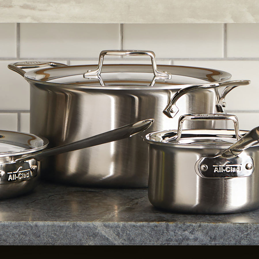 All-Clad d5 Brushed Stainless 8-quart Stock Pot