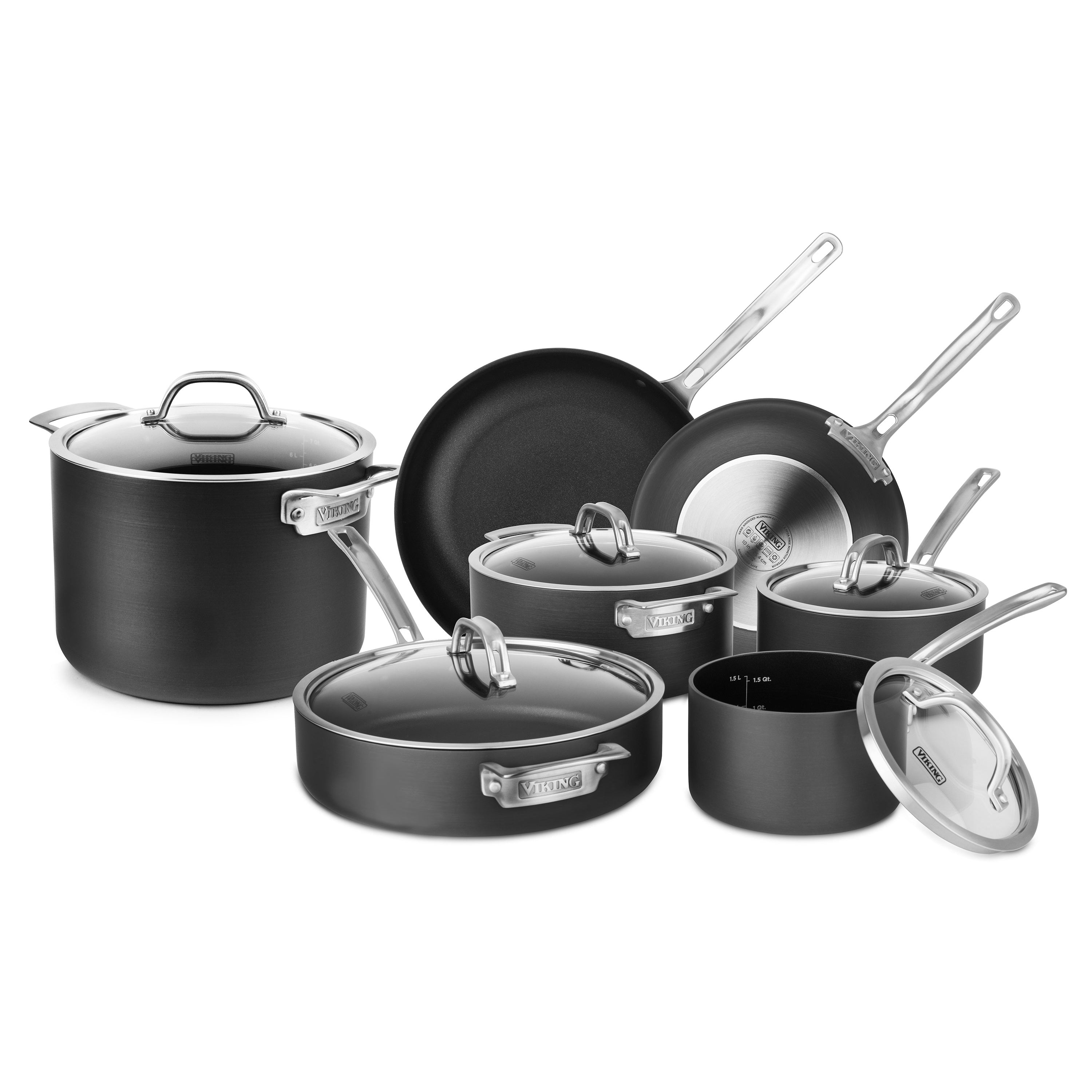 Viking PerformanceTi 4-Ply Titanium 12 Piece Cookware Set – Viking Culinary  Products