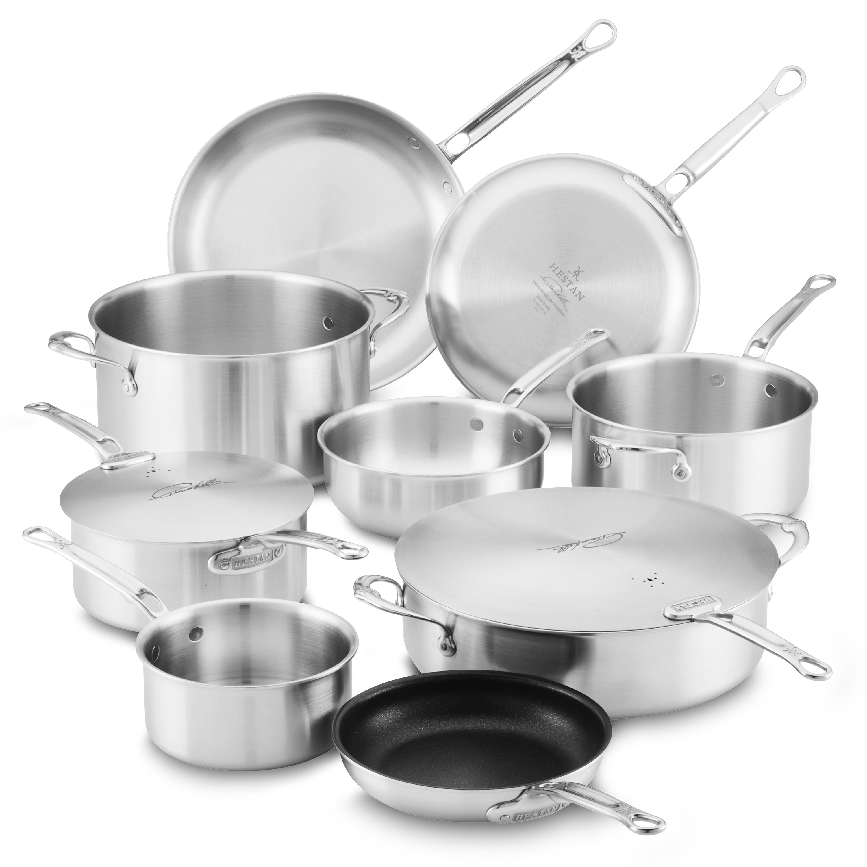 Giantex 11-Piece Kitchen Cookware Set, Professional Pots and Pans