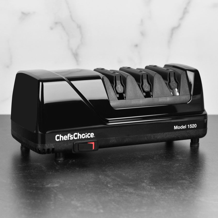 Chef's Choice 3 Stage Black Model 1520 Electric Angle Select Knife Sharpener