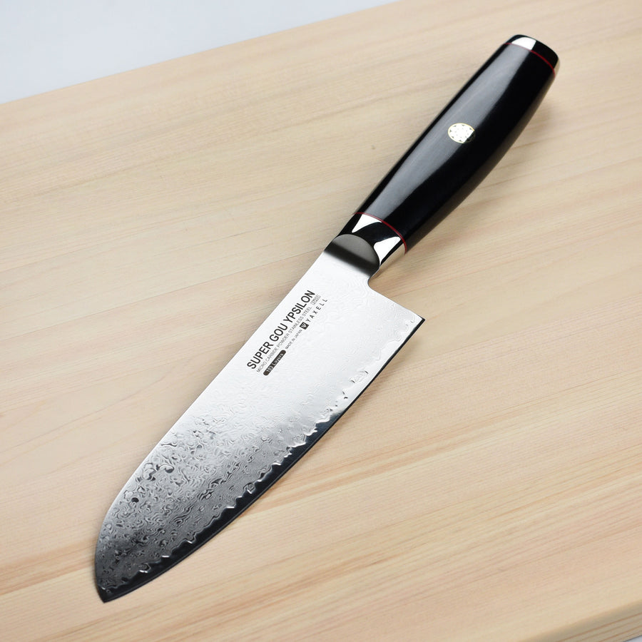 Yaxell Ypsilon SG2 6.5" Santoku Knife with Magnetic Sheath