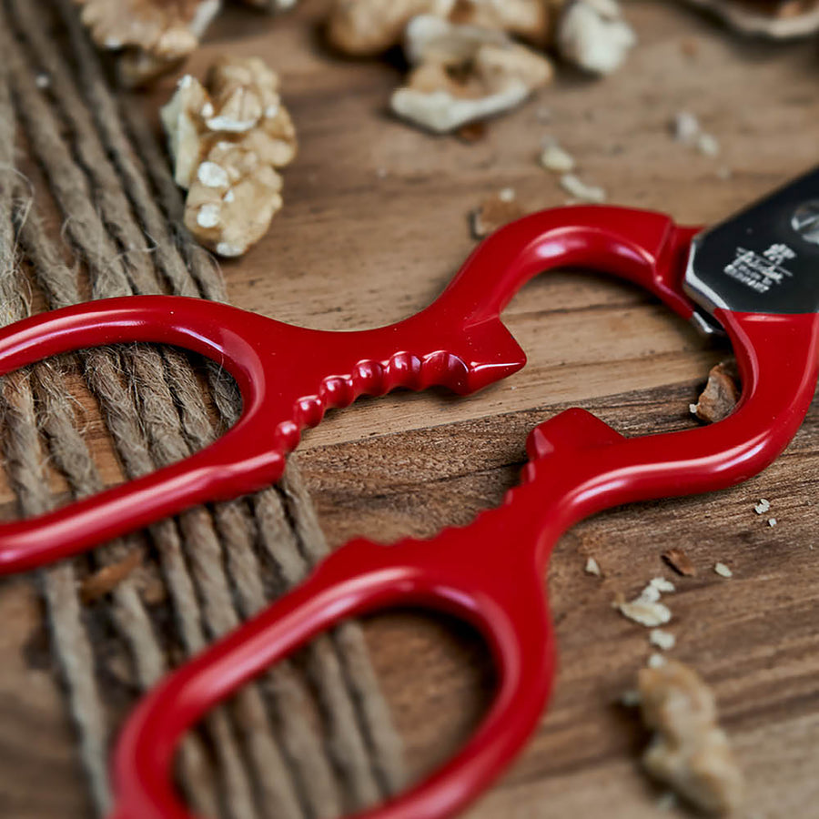 Zwilling Red Multi-Purpose Stainless Steel Kitchen Shears