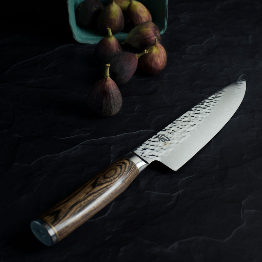 Shun Premier 8" Chef's Knife with Slim Knife Block & Steel