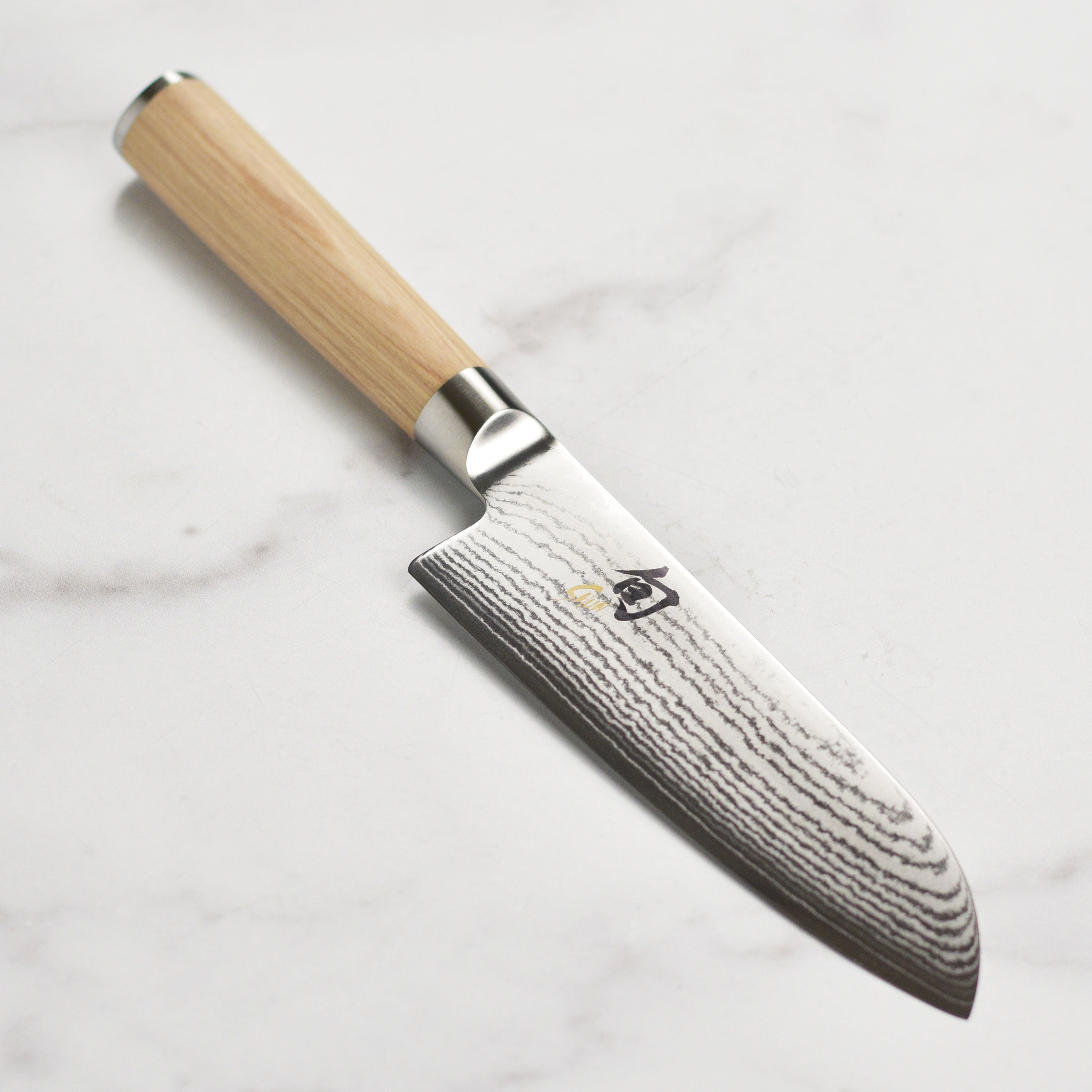 Shun Classic Blonde Santoku Knife - 5.5