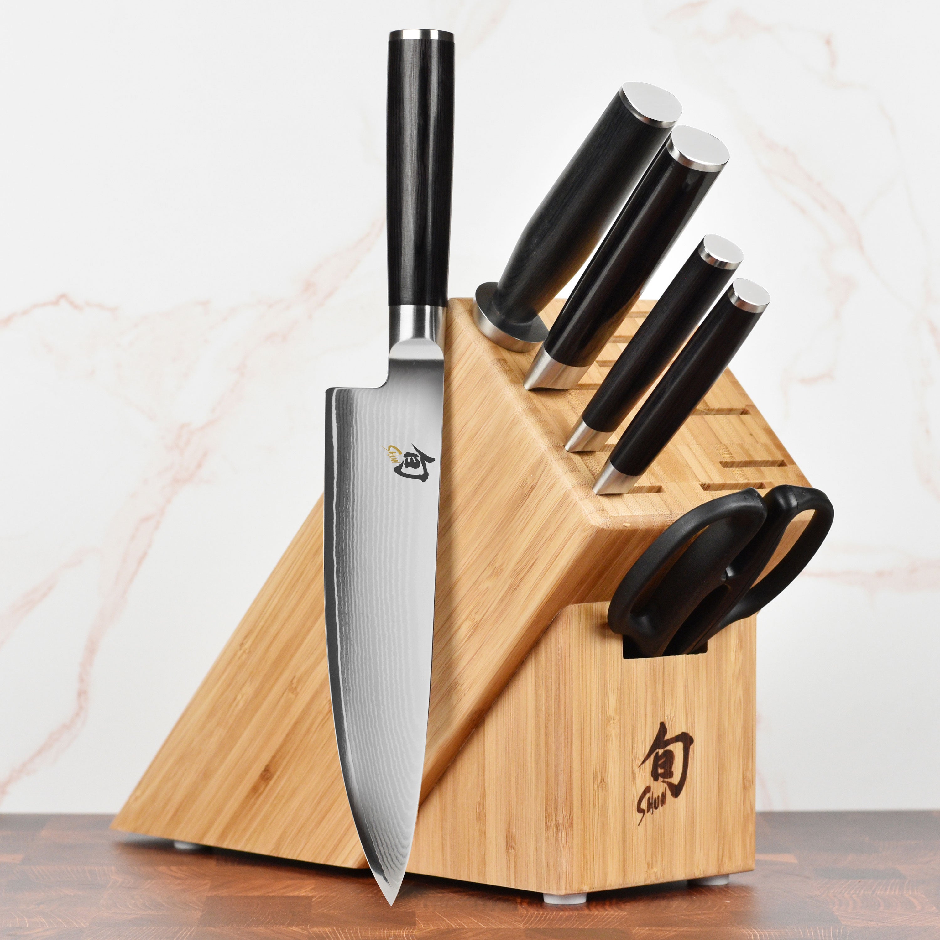 BlockB U-KWON セット Shun Classic Knife Block Set - 7 Piece – Cutlery and More