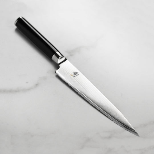 Shun Classic 6" Serrated Utility/Tomato Knife