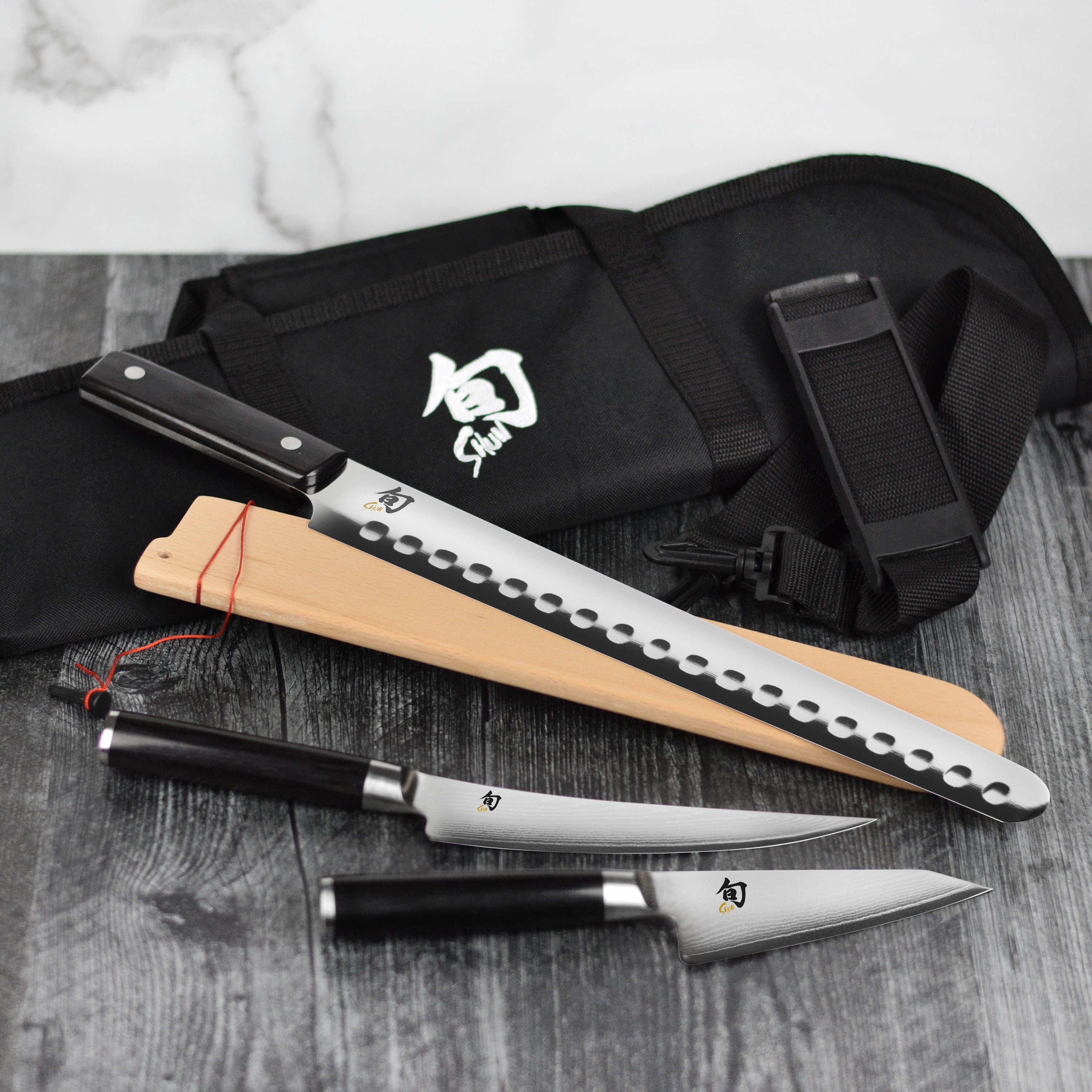 Shun Classic BBQ Knife Set - 4 Piece – Cutlery and More