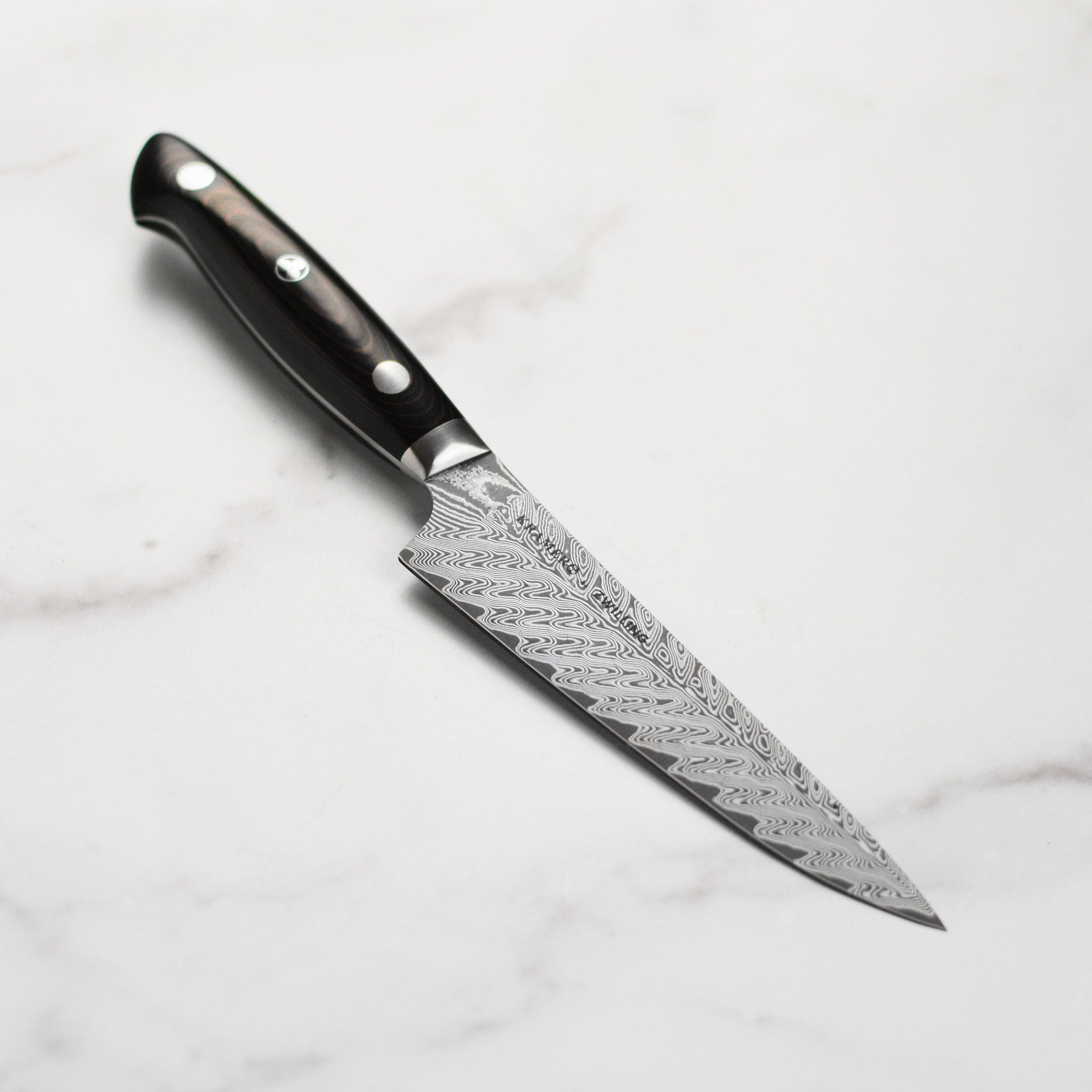 Bob Kramer Stainless Damascus Prep Knife - 5.5