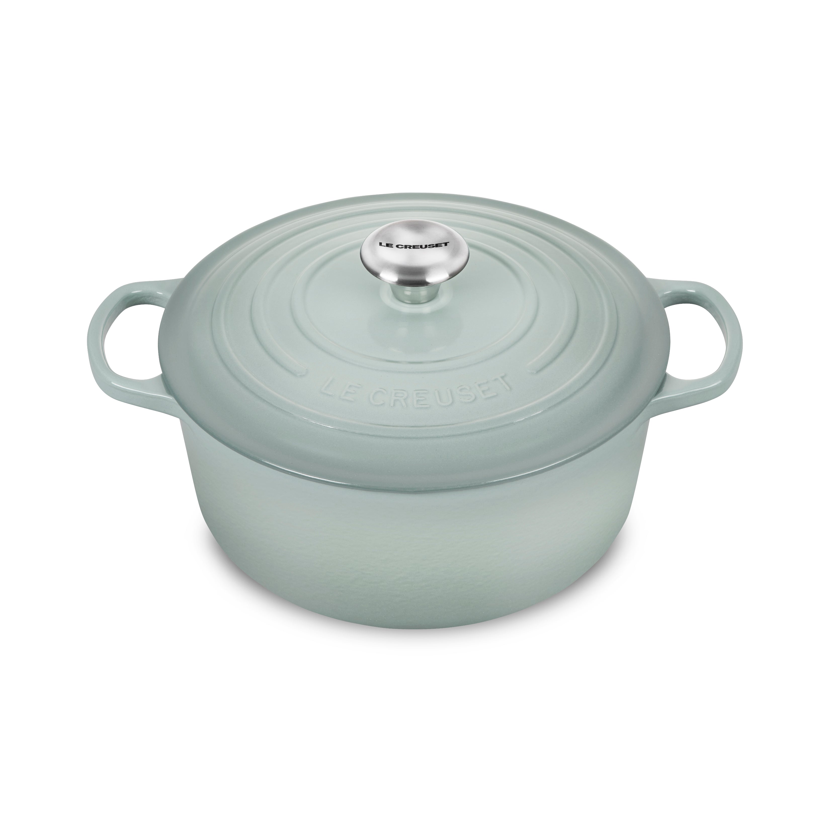 Le Creuset Round Dutch Oven: 4.5 QT, Sea Salt – Zest Billings, LLC