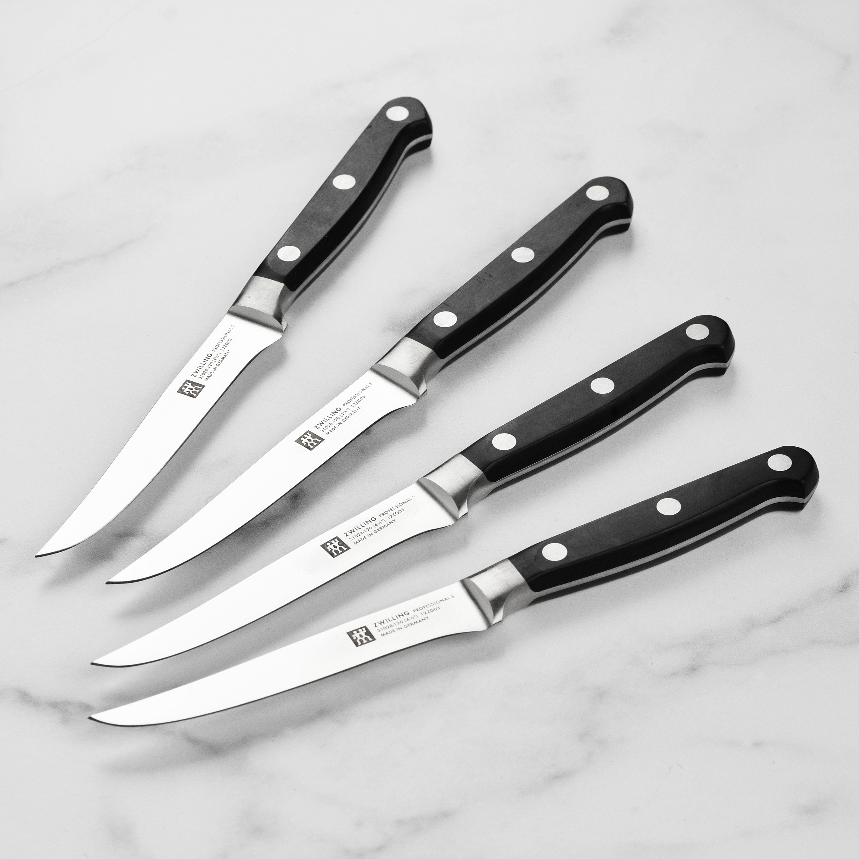 ZWILLING J.A. HENCKELS STEAK KNIFE一式 ZWILLING HENCKELS 4-Piece Steakhouse Steak Knife Set with