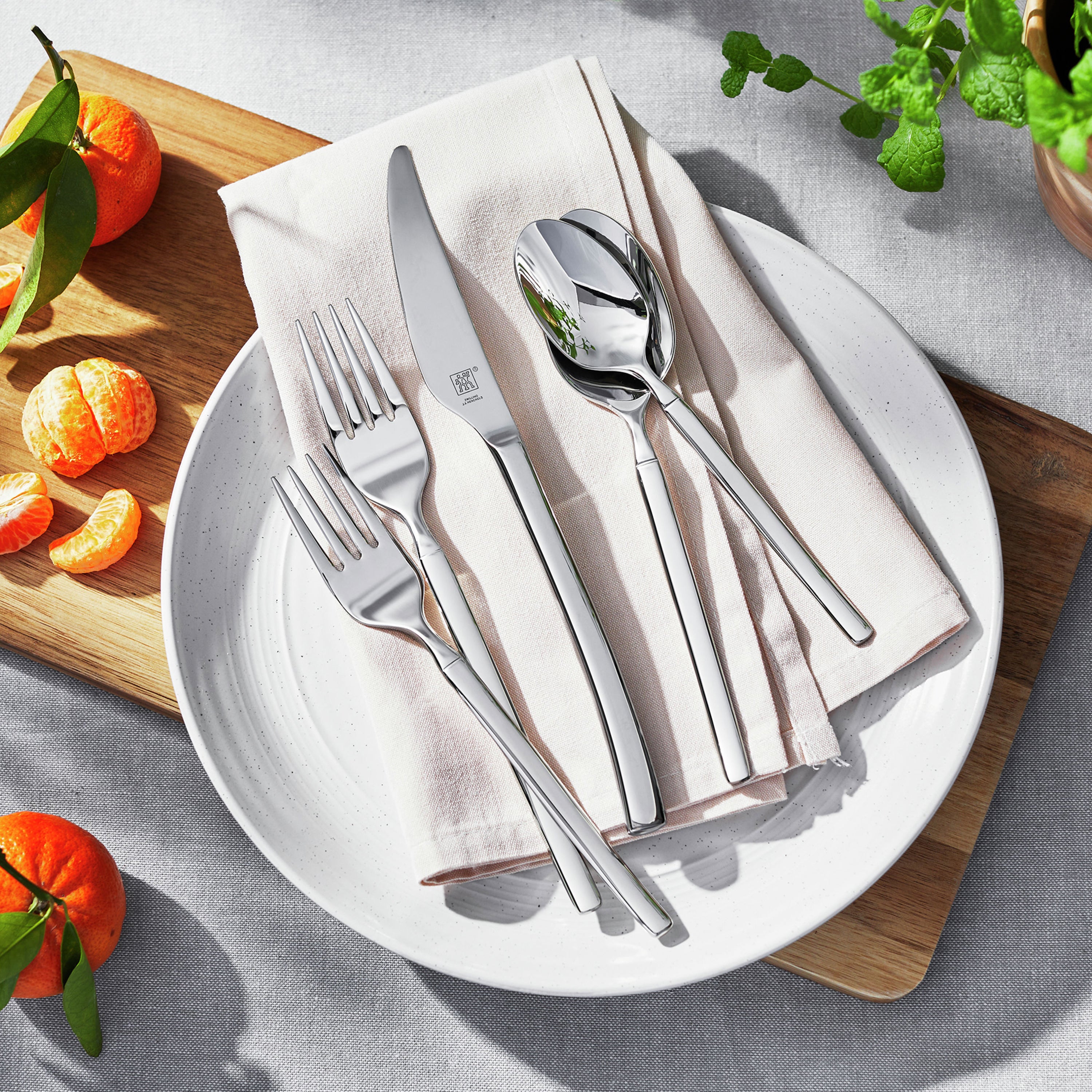 Zwilling J.A. Henckels Opus Stainless Steel Flatware Set, Silver