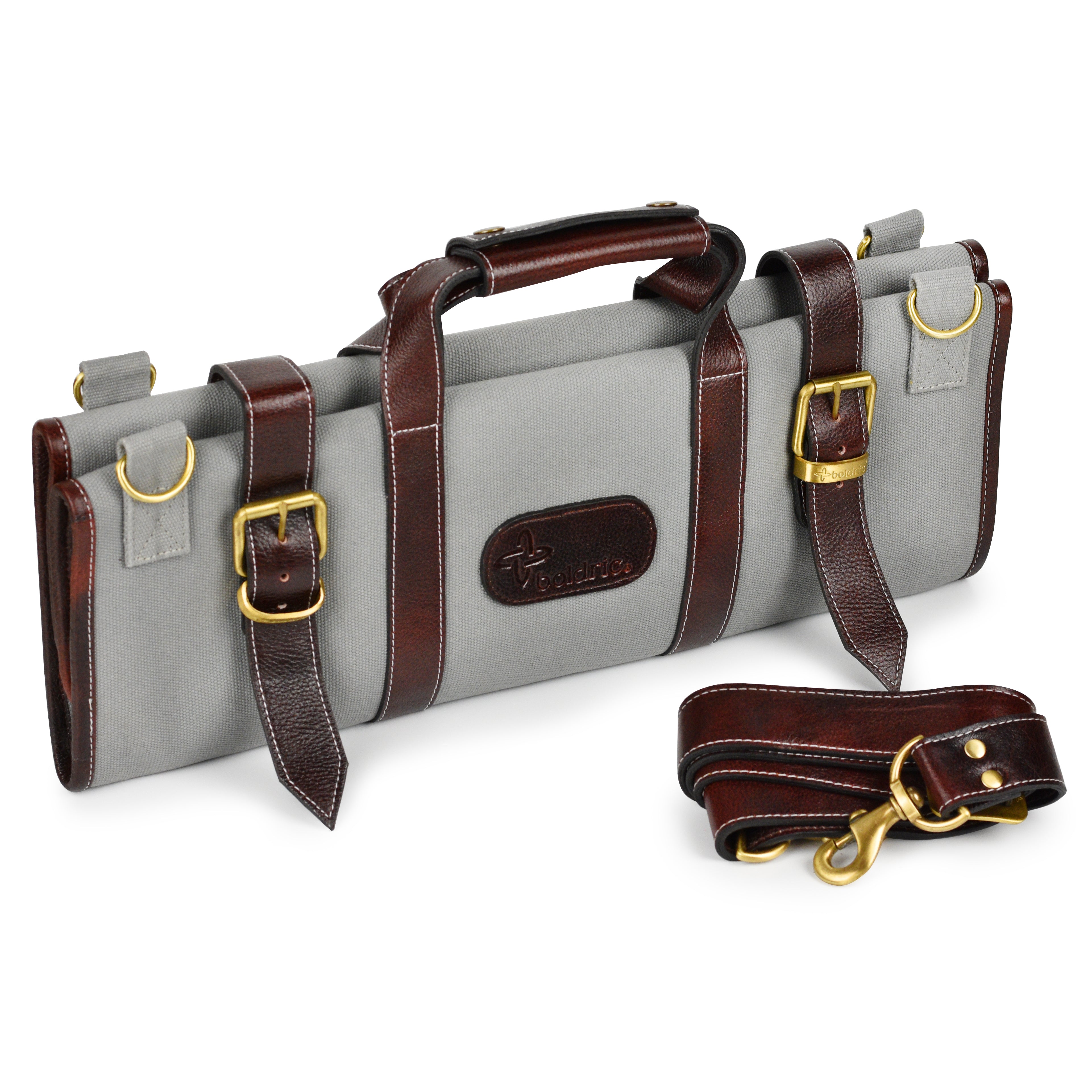 Knife Roll Bag for Chefs, 15 Slots Knife Carrying Case