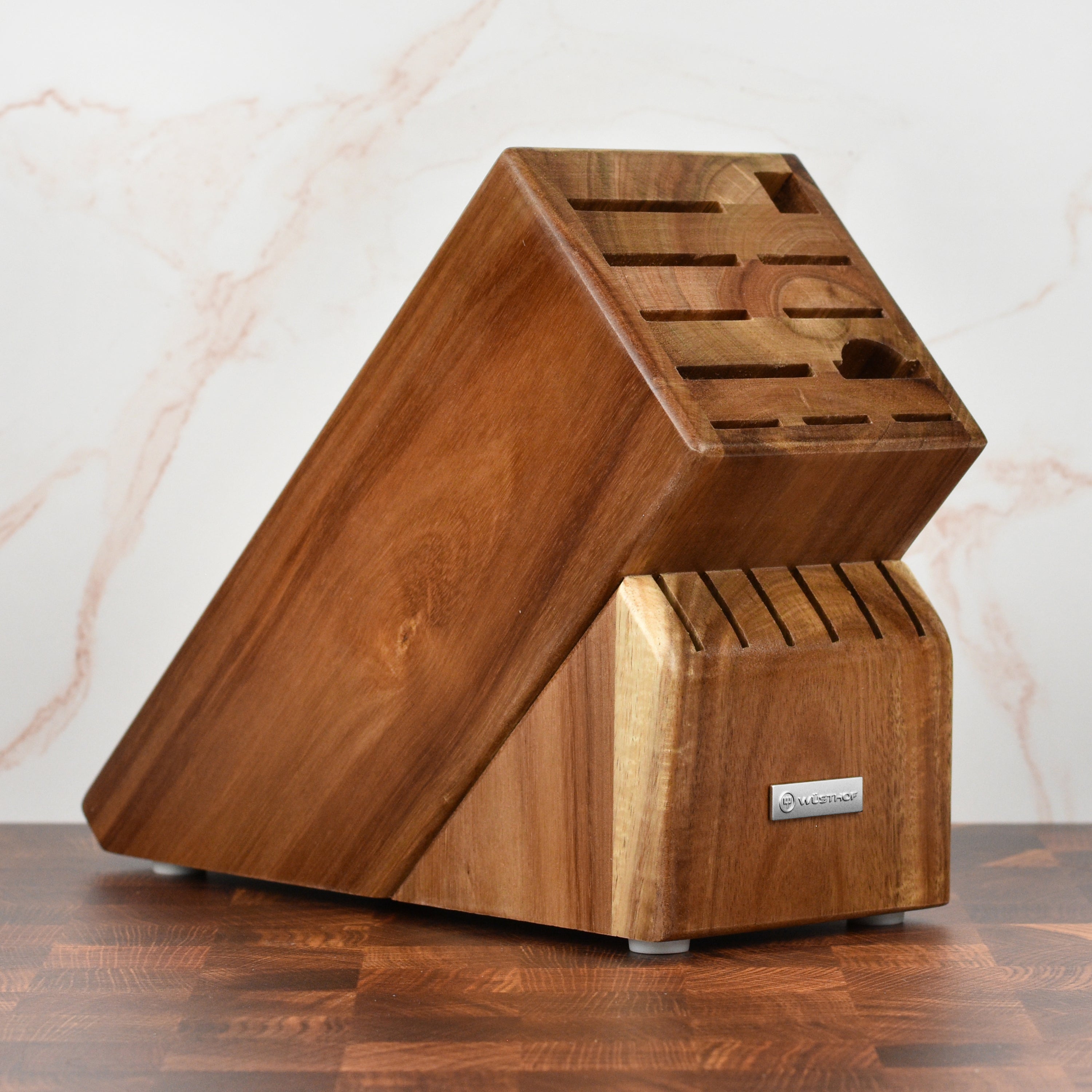 Wusthof Acacia Knife Block - 17 Slot – Cutlery and More