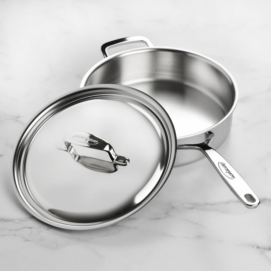 Demeyere 5-Plus 3-quart Stainless Steel Saute Pan
