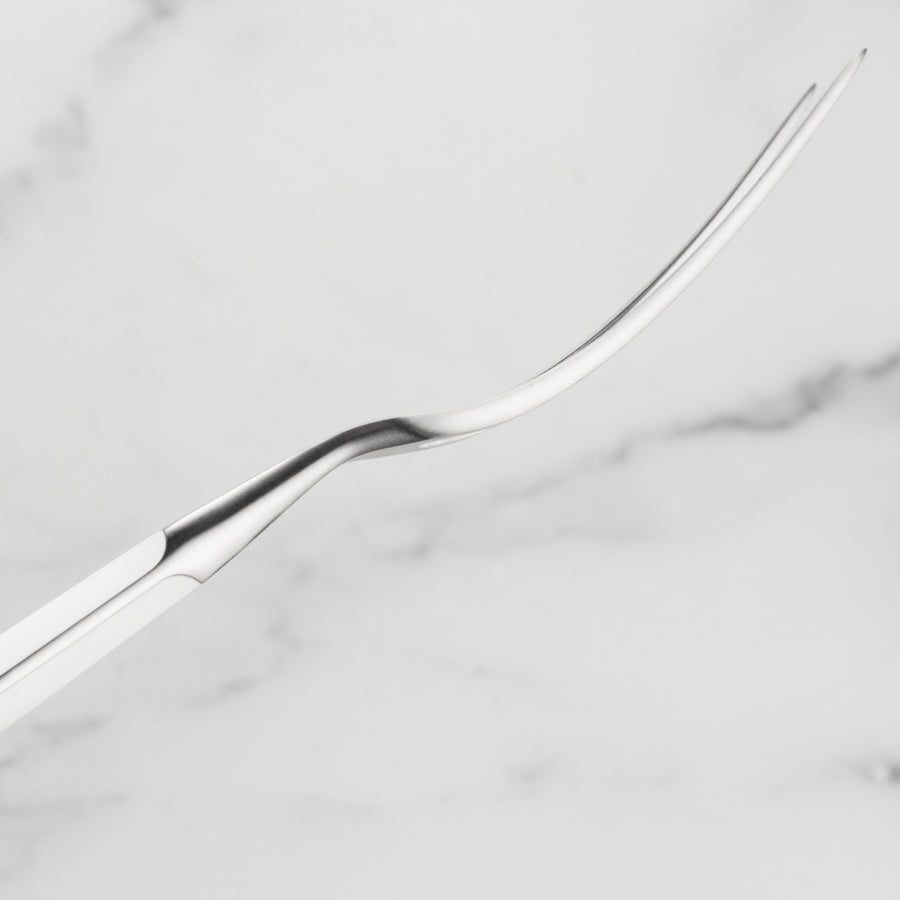 Wusthof Classic White 6" Curved Carving Fork