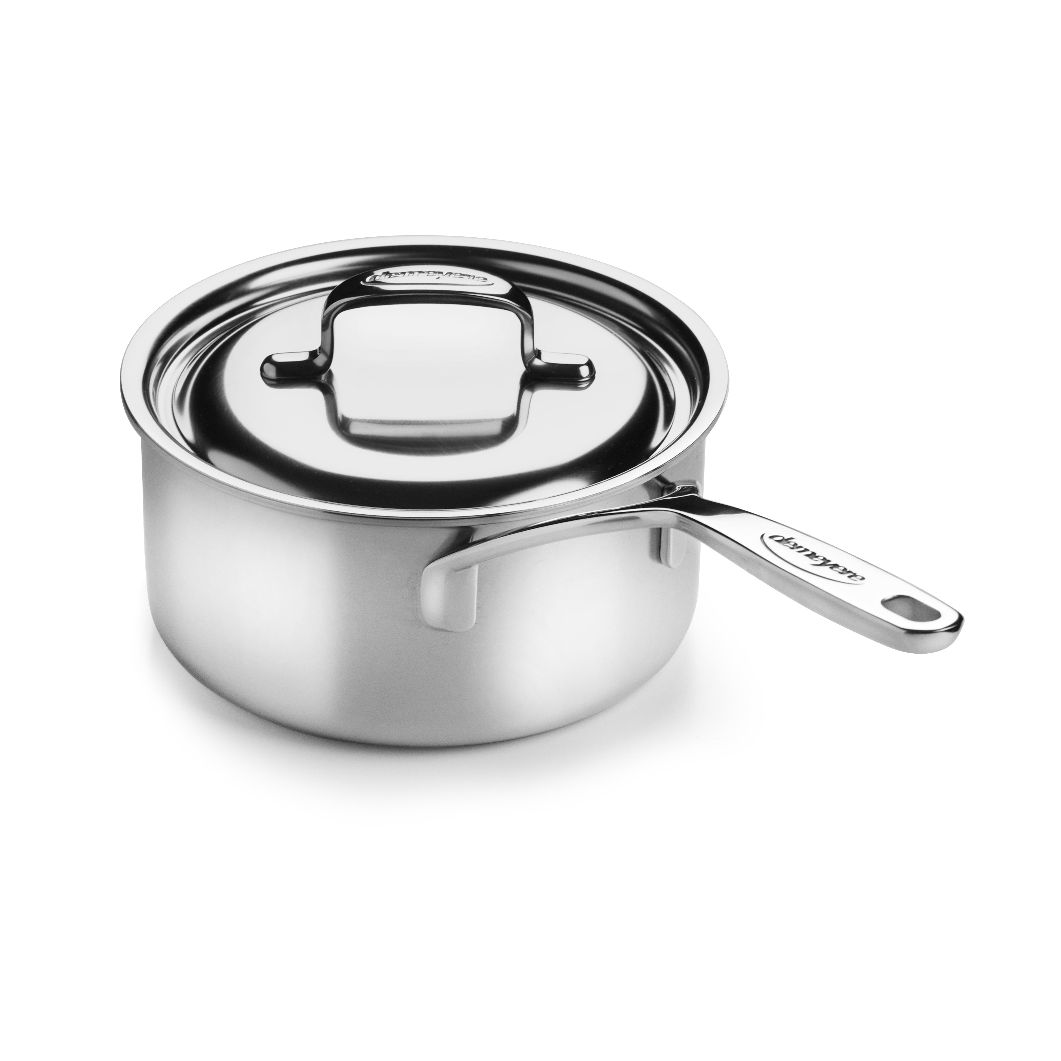 Demeyere Essential 5-ply 4-qt Stainless Steel Saucepan with Lid, 4-qt -  Harris Teeter