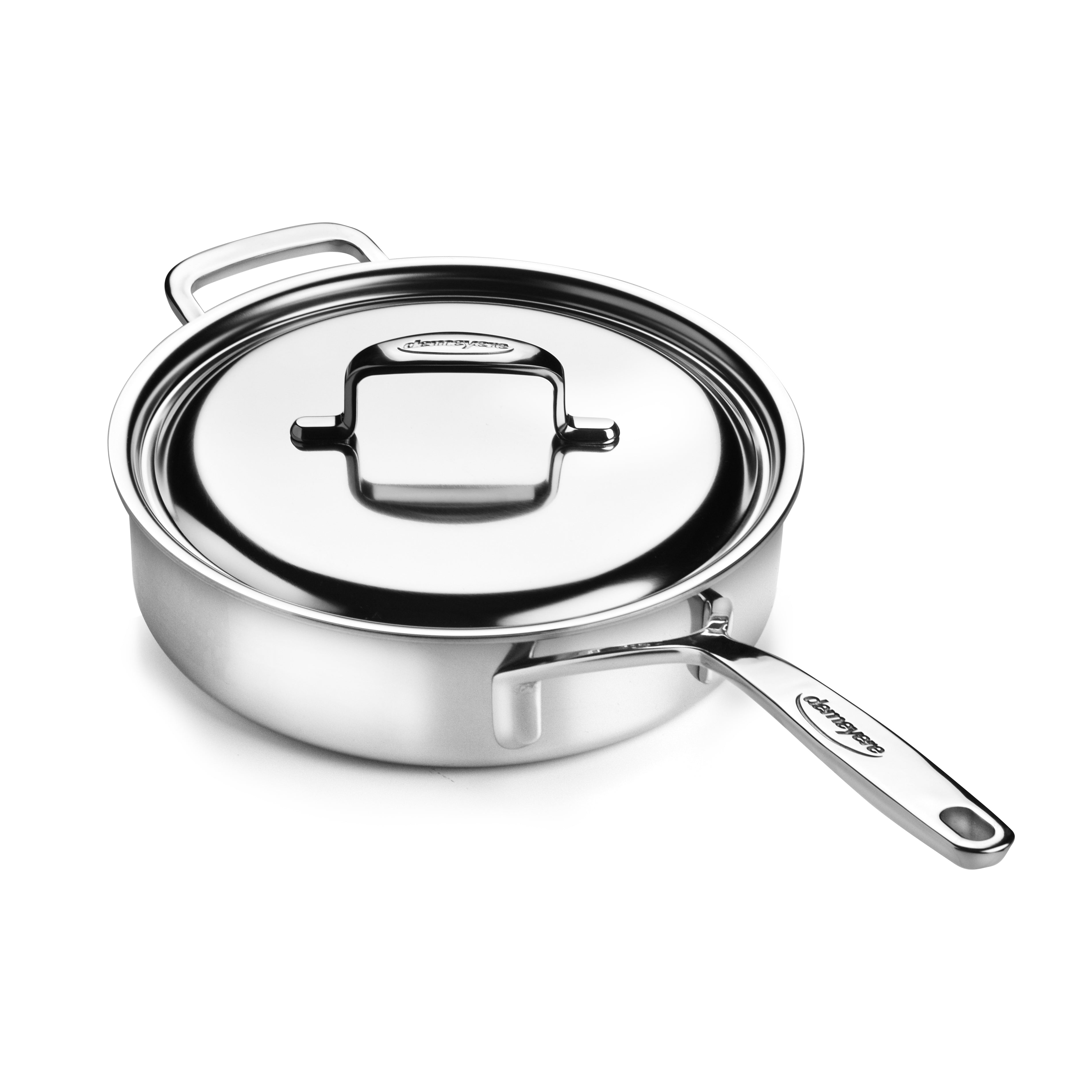 Demeyere 5-Plus Saute Pan - 3-quart Stainless Steel – Cutlery and More