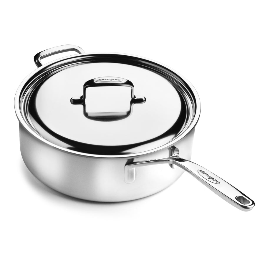 Demeyere 5-Plus 6.5-quart Stainless Steel Saute Pan