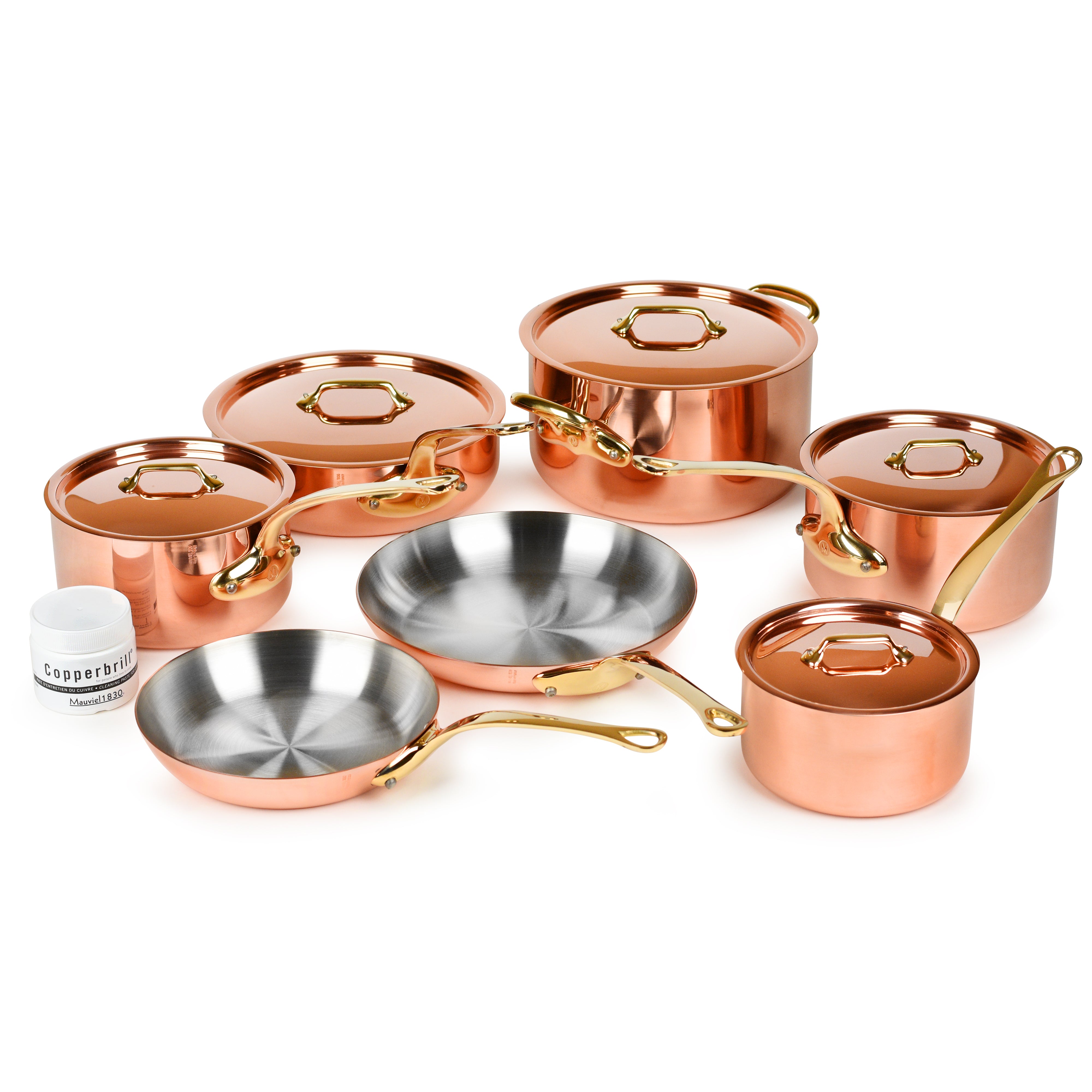 de Buyer French Copper Cookware Collection, 8 Styles, Copper