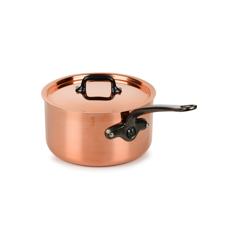 Mauviel M200Ci 2.6-quart Copper Saucepan