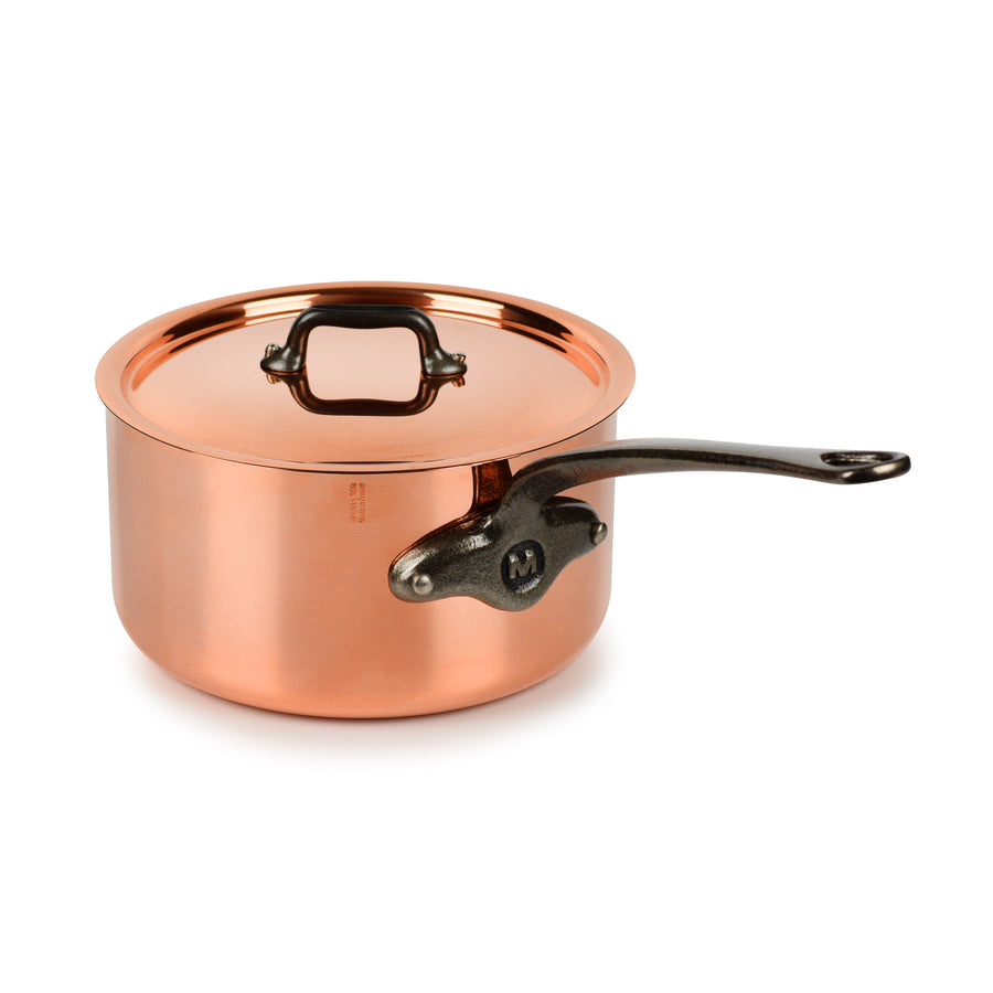 Mauviel M200Ci 3.3-quart Copper Saucepan