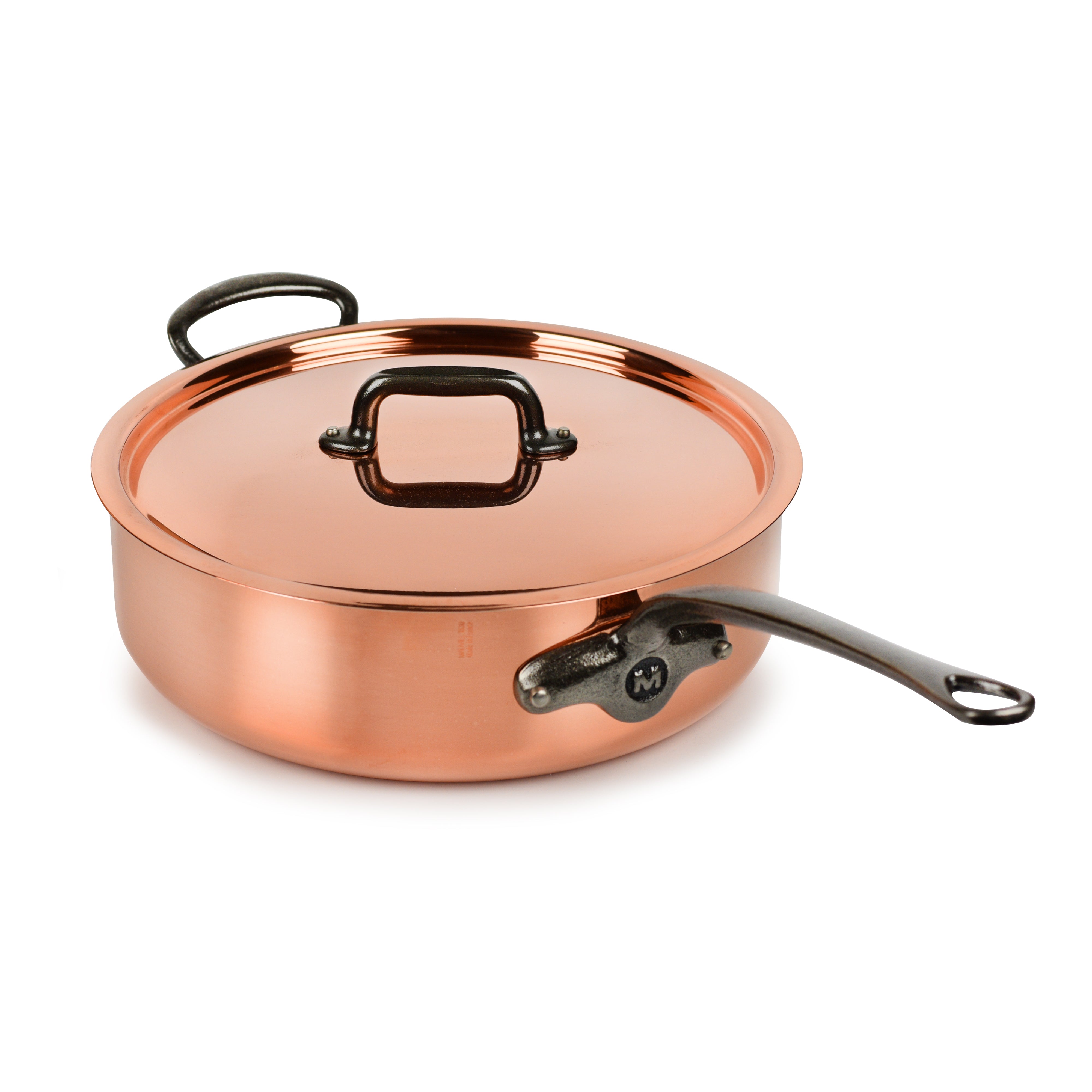 Mauviel M'heritage Mini Copper Saute Pan 2.8