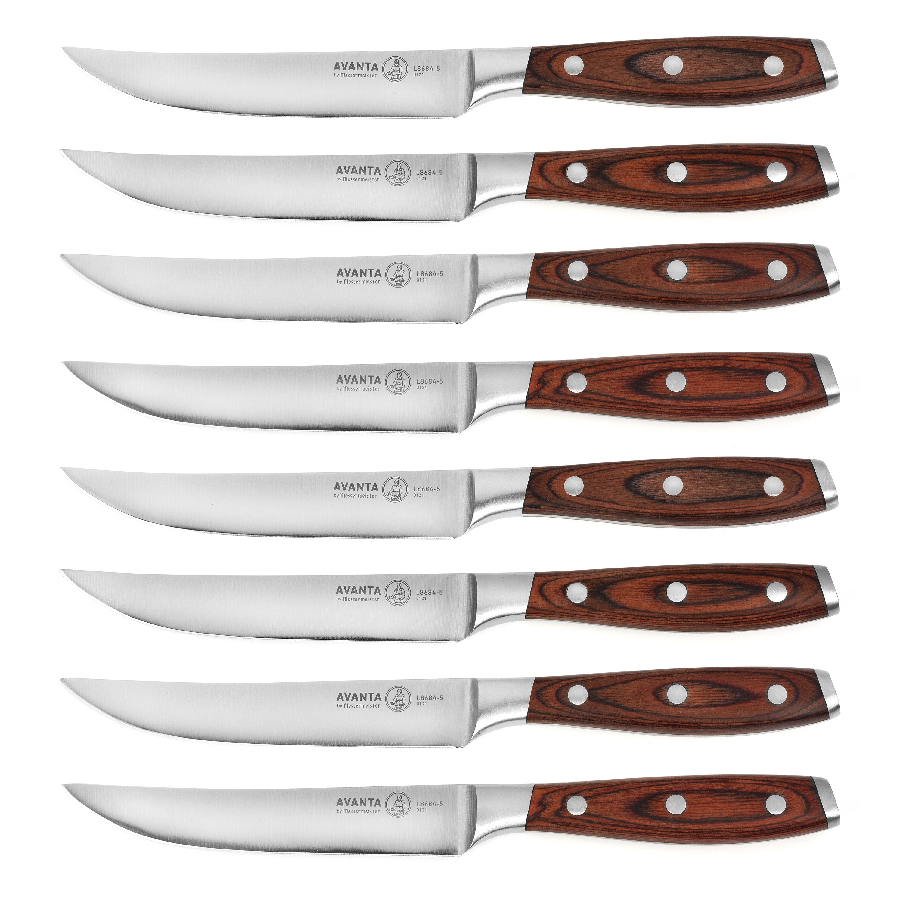 Messermeister Avanta 6 Pc Pakkawood Pro BBQ Knife Set