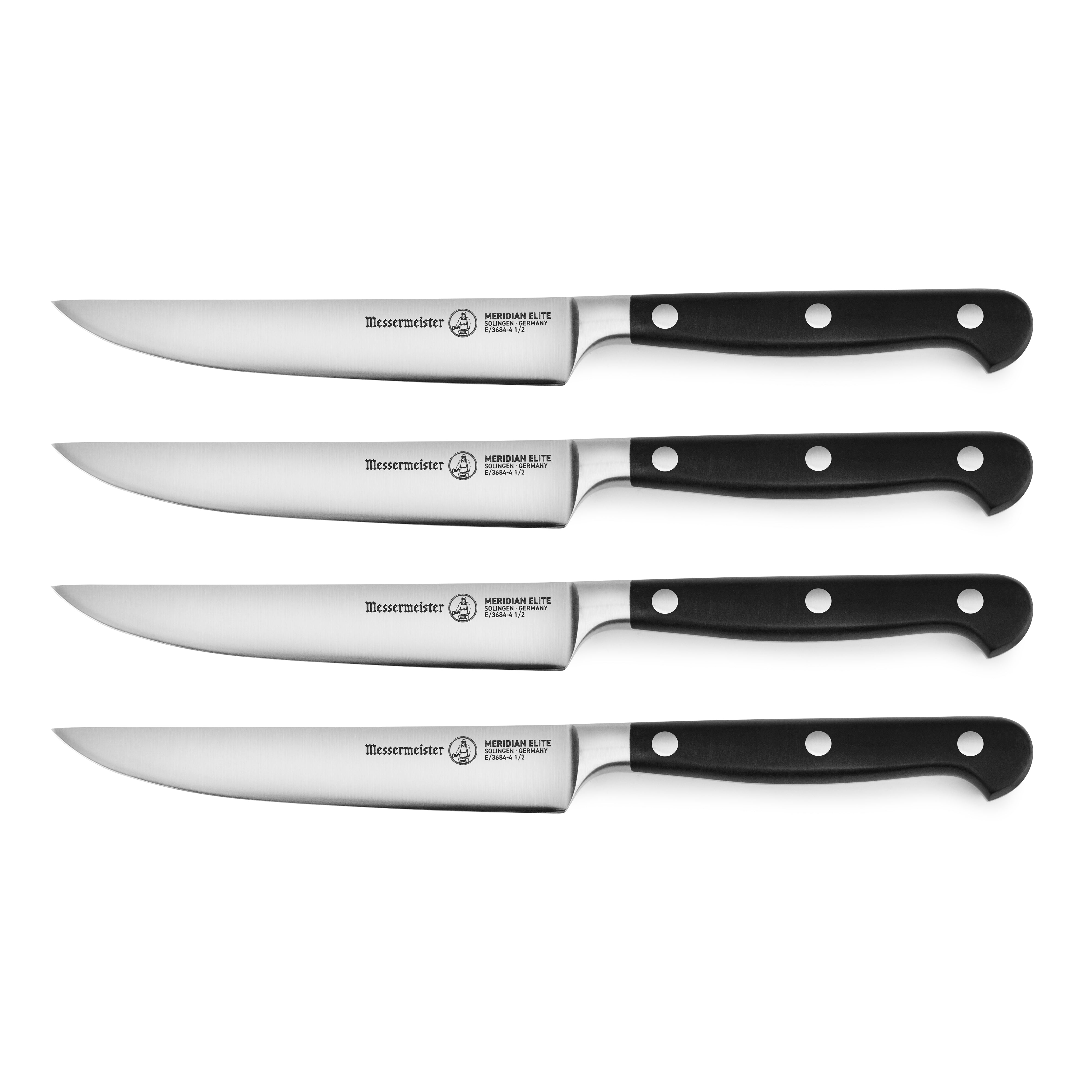 Messermeister Royale Elite 4-Piece Fine-Edge Steak Knife Set