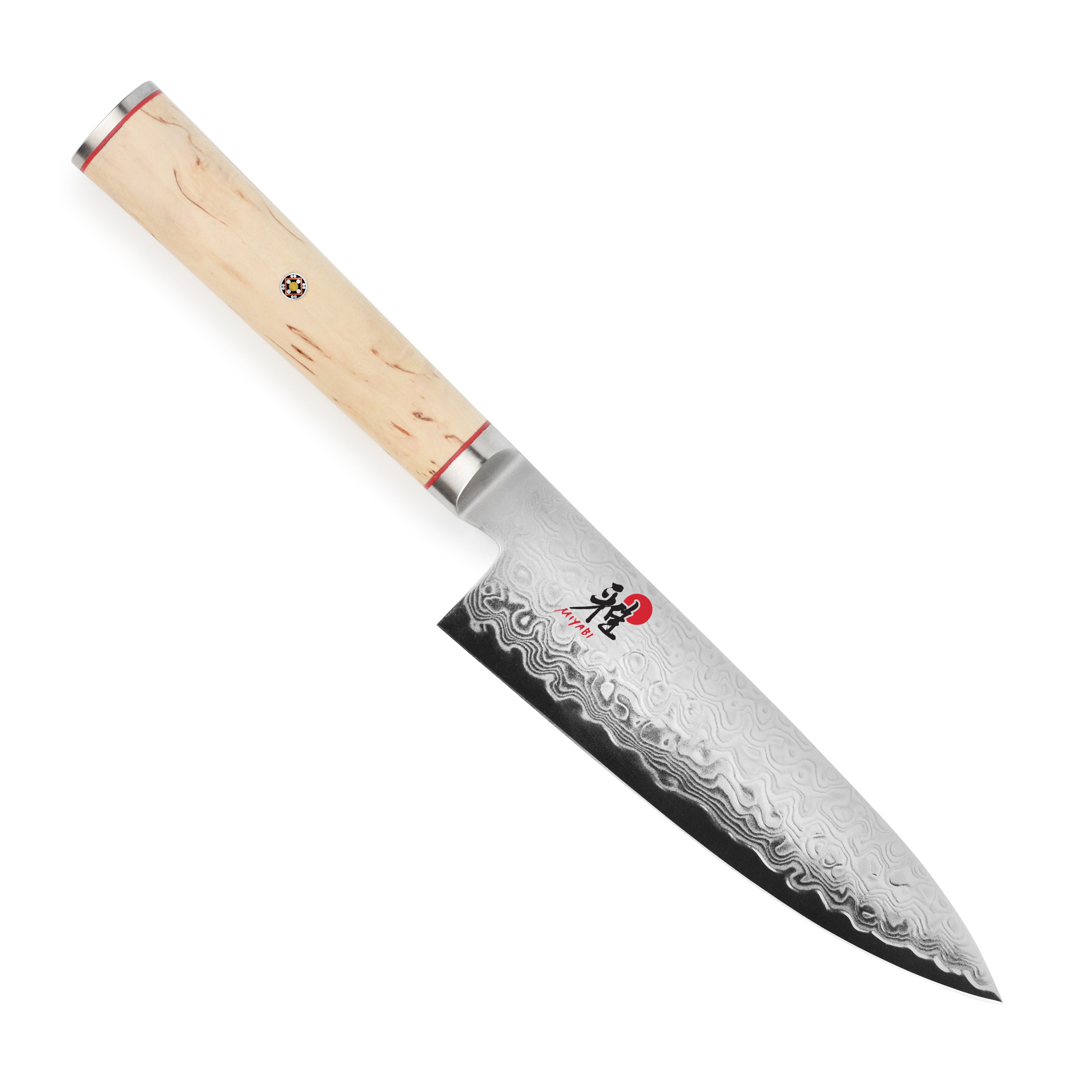 Miyabi Birchwood SG2 4-Piece Steak Knife Kitchen Set (6 Damascus) - Blade  HQ