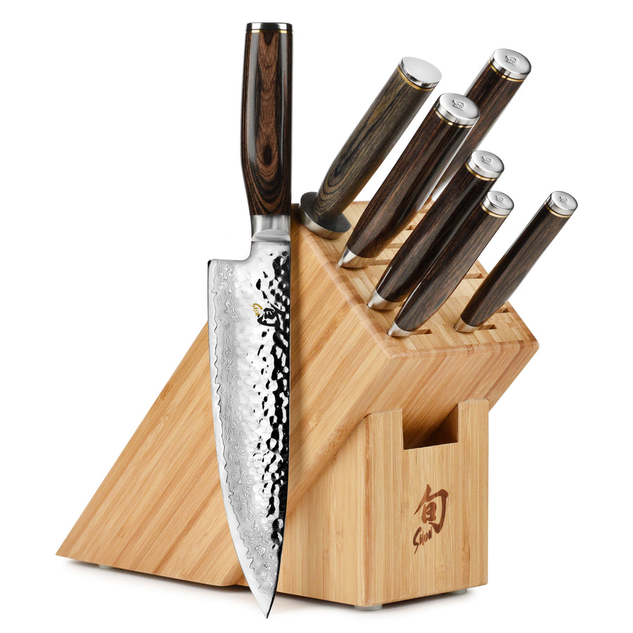 Shun Premier 8 Piece Knife Block Set