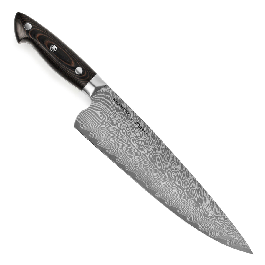 Kramer Stainless Damascus 10" Chef's Knife