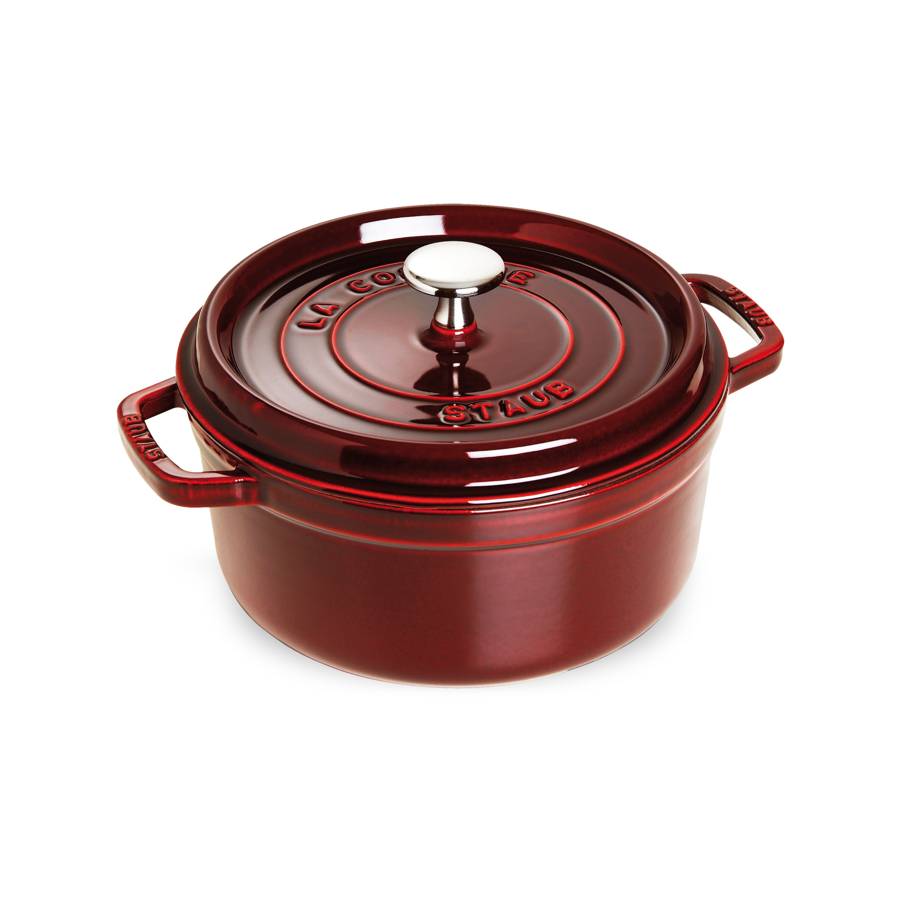 Staub - Cast Iron 5.75-qt Coq AU VIN Cocotte - White