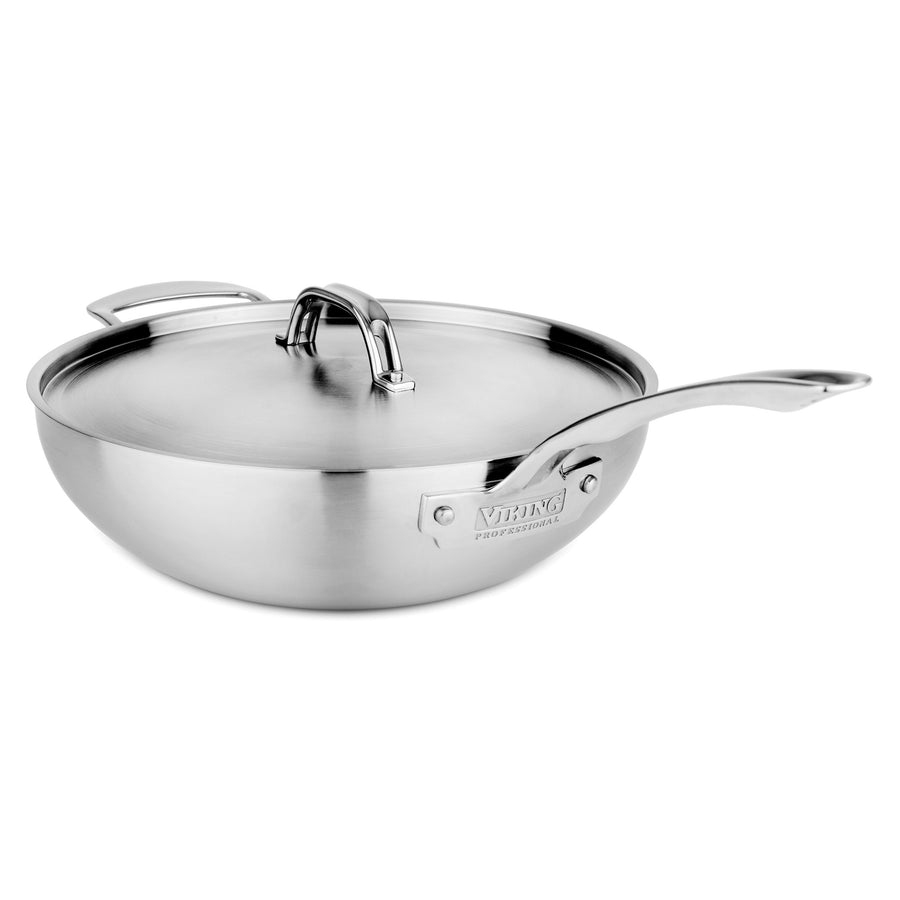 Viking Professional 5-ply 12" Stainless Steel Chef's Pan