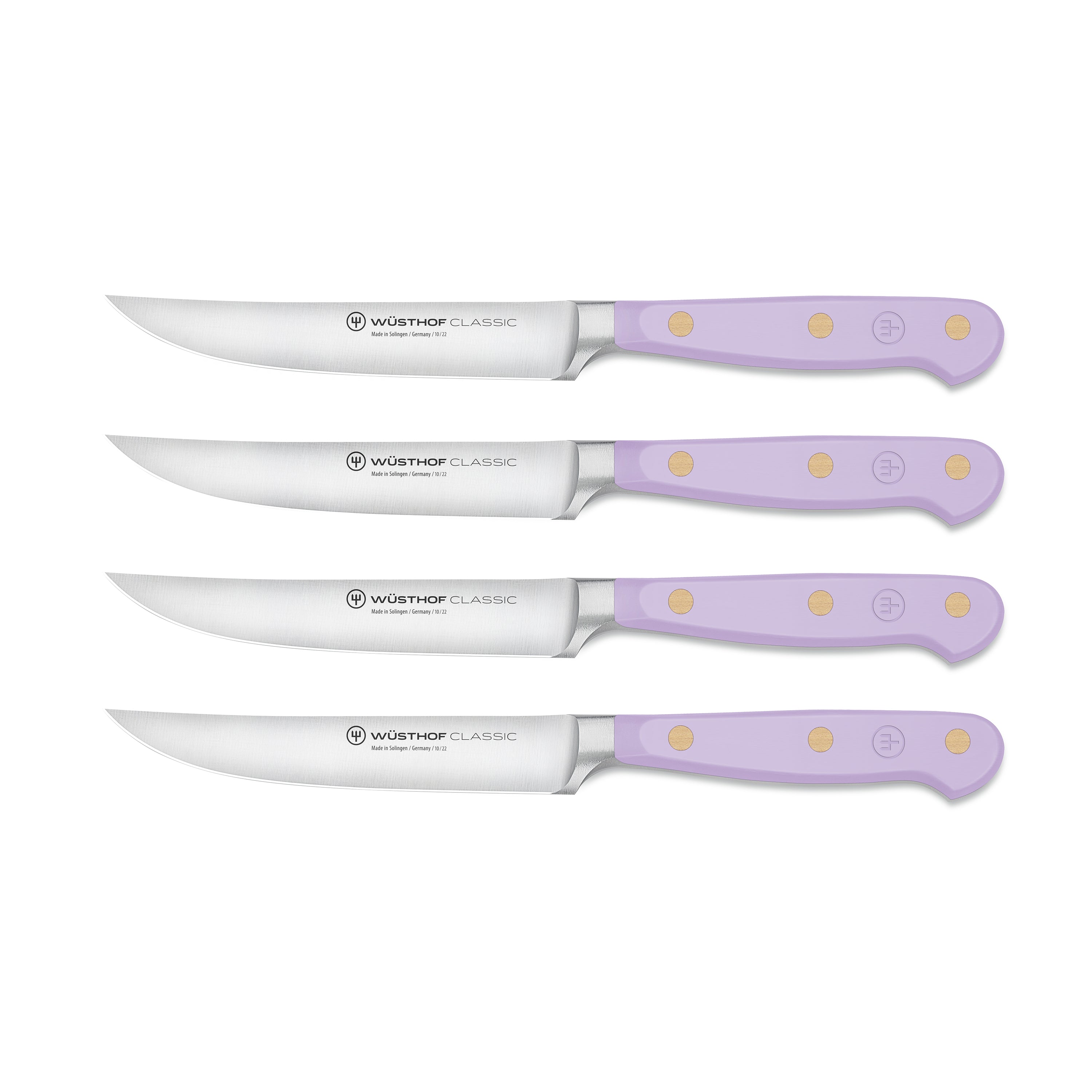 Wusthof Classic Colors 4 Piece Steak Knife Set, Tasty Sumac