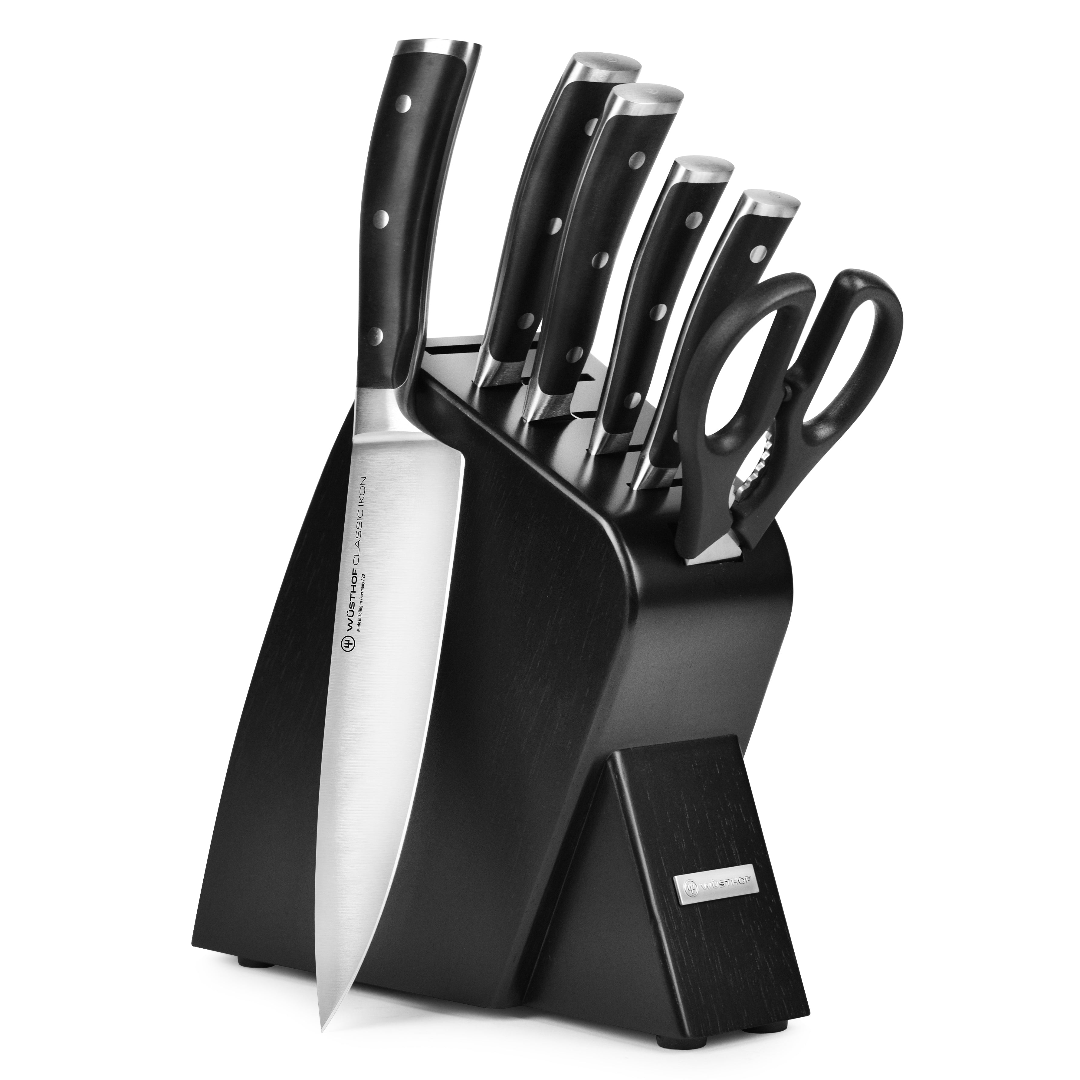 WÜSTHOF Classic Ikon 2-Piece Carving Set in Black Chest