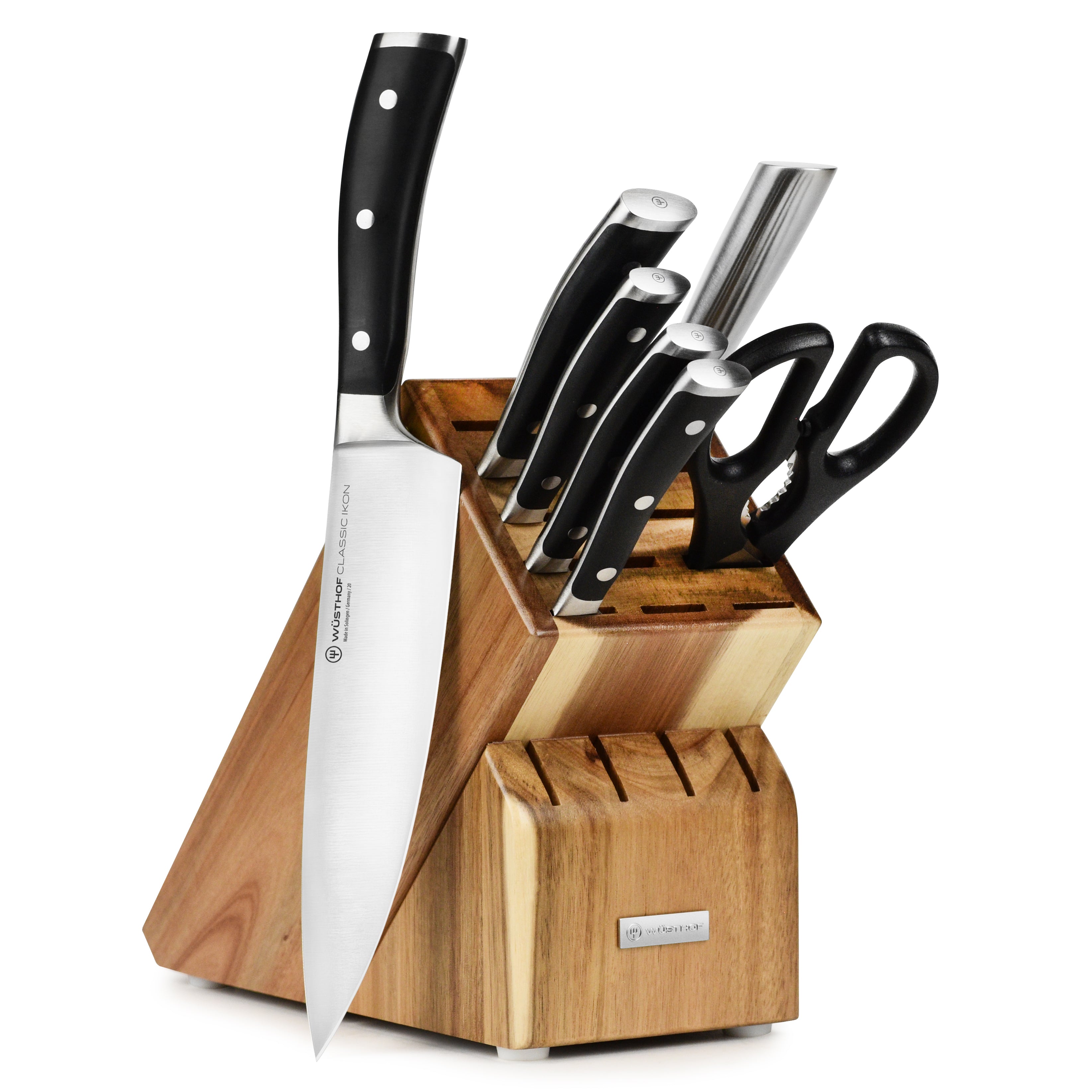 Wusthof Classic 8-Piece Knife Set with Block - Trademark Retail