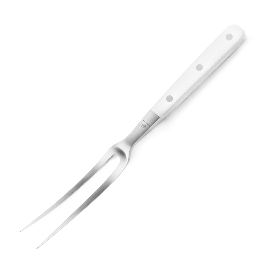 Wusthof Classic White 6" Curved Carving Fork