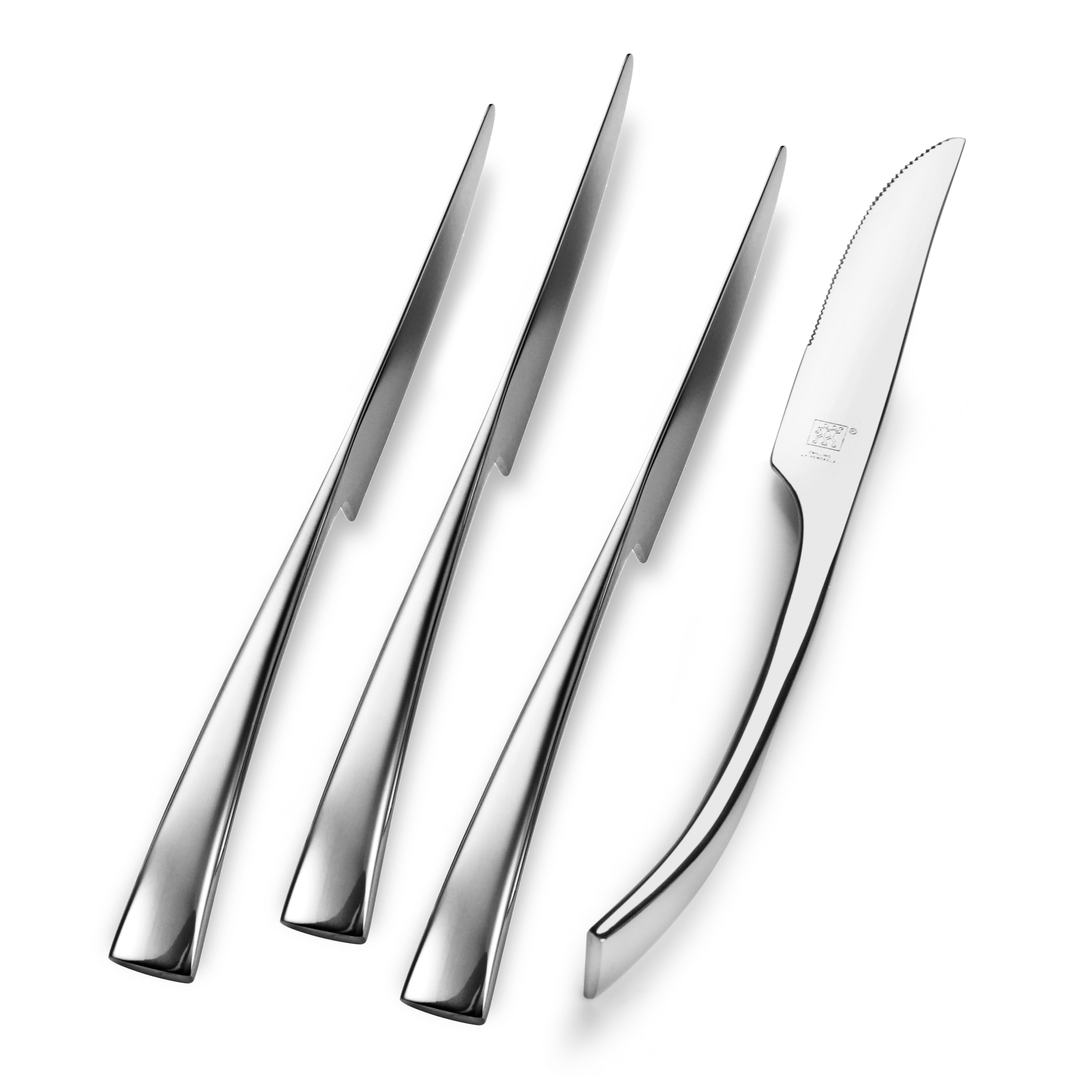 Tuo Cutlery Fiery Phoenix Steak 4-Piece Steak Knife Set - Blade HQ