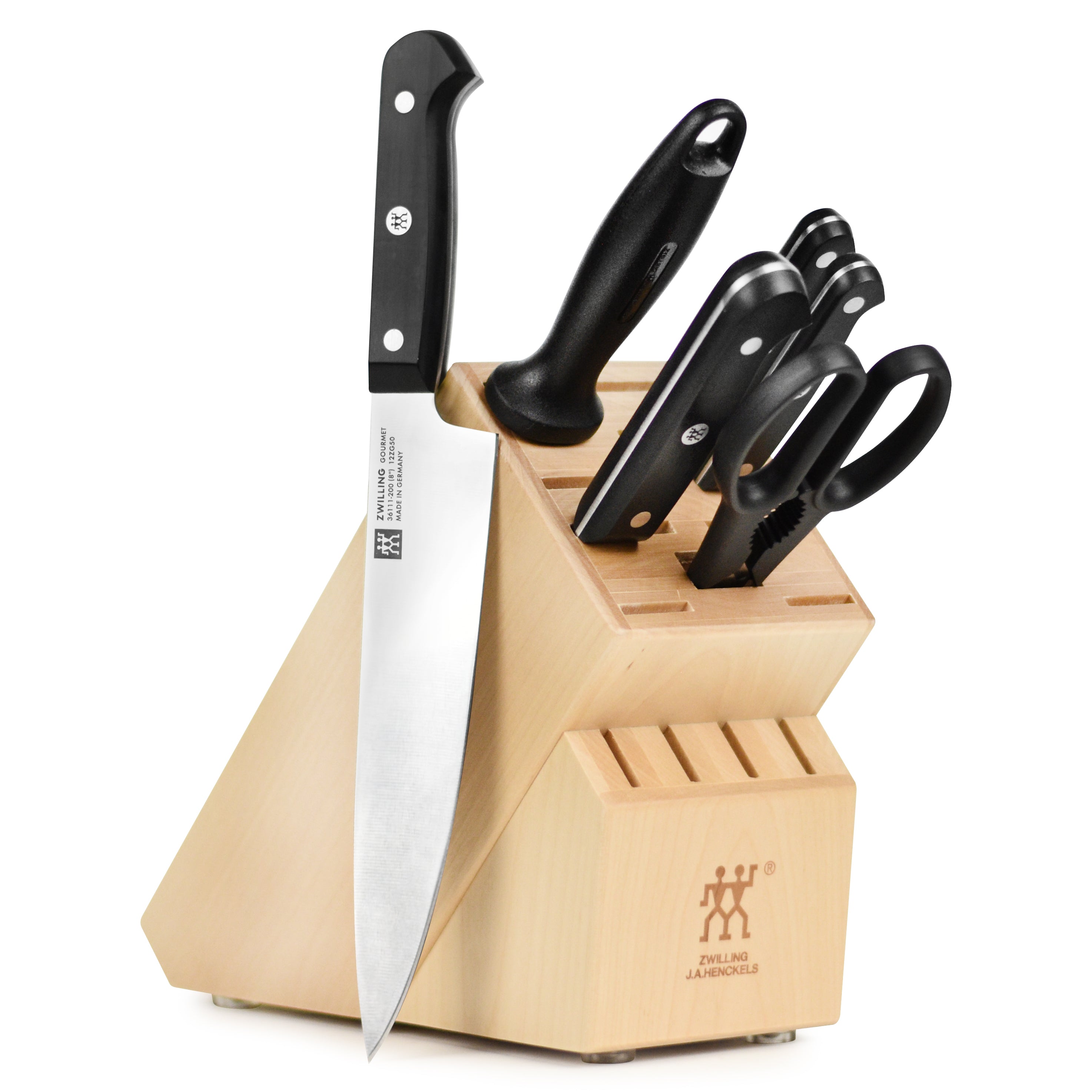 Zwilling Gourmet 7 Piece Knife Block Set – Barefoot Baking Supply Co