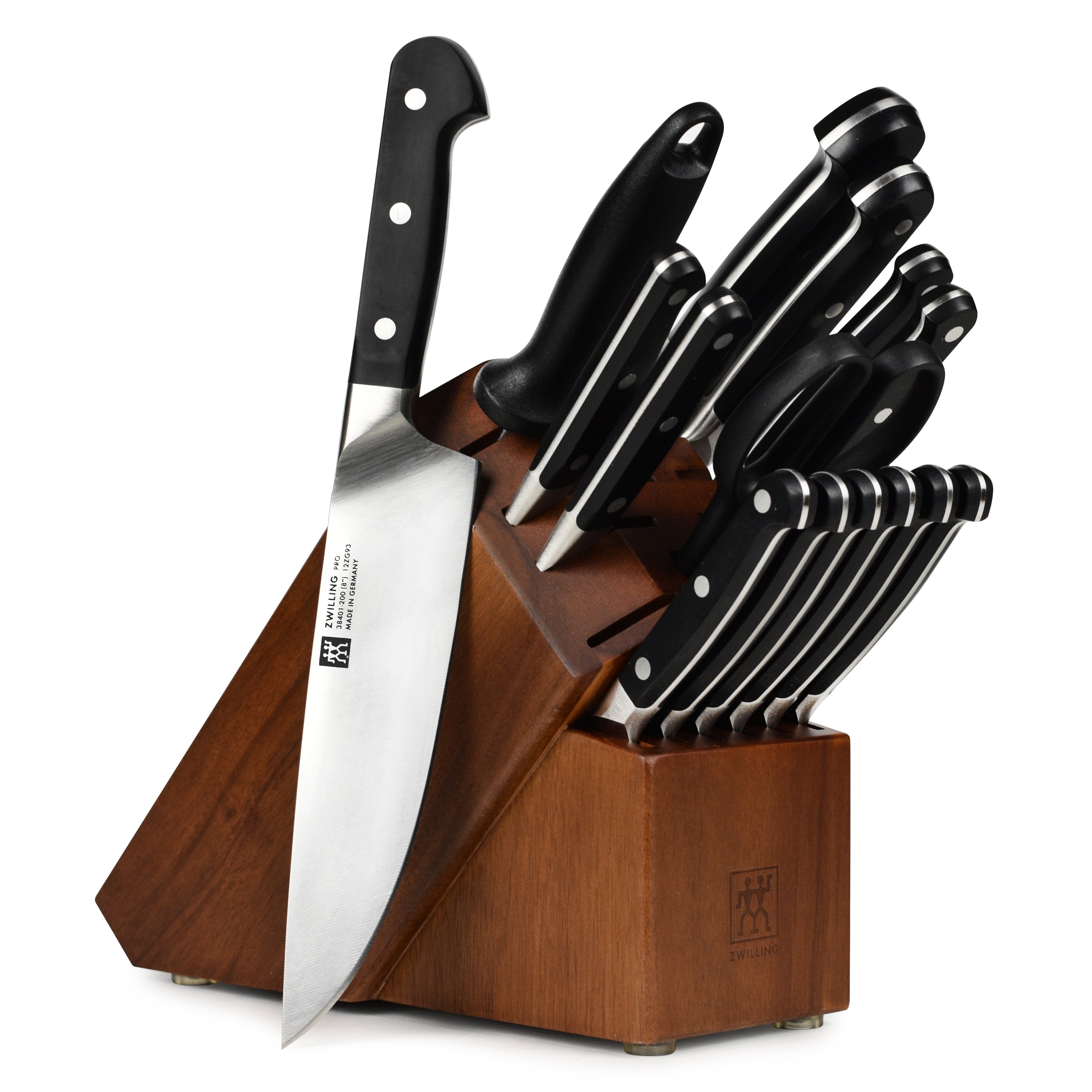 ZWILLING ® J.A. Henckels Pro 16-Piece Natural Block Knife Set
