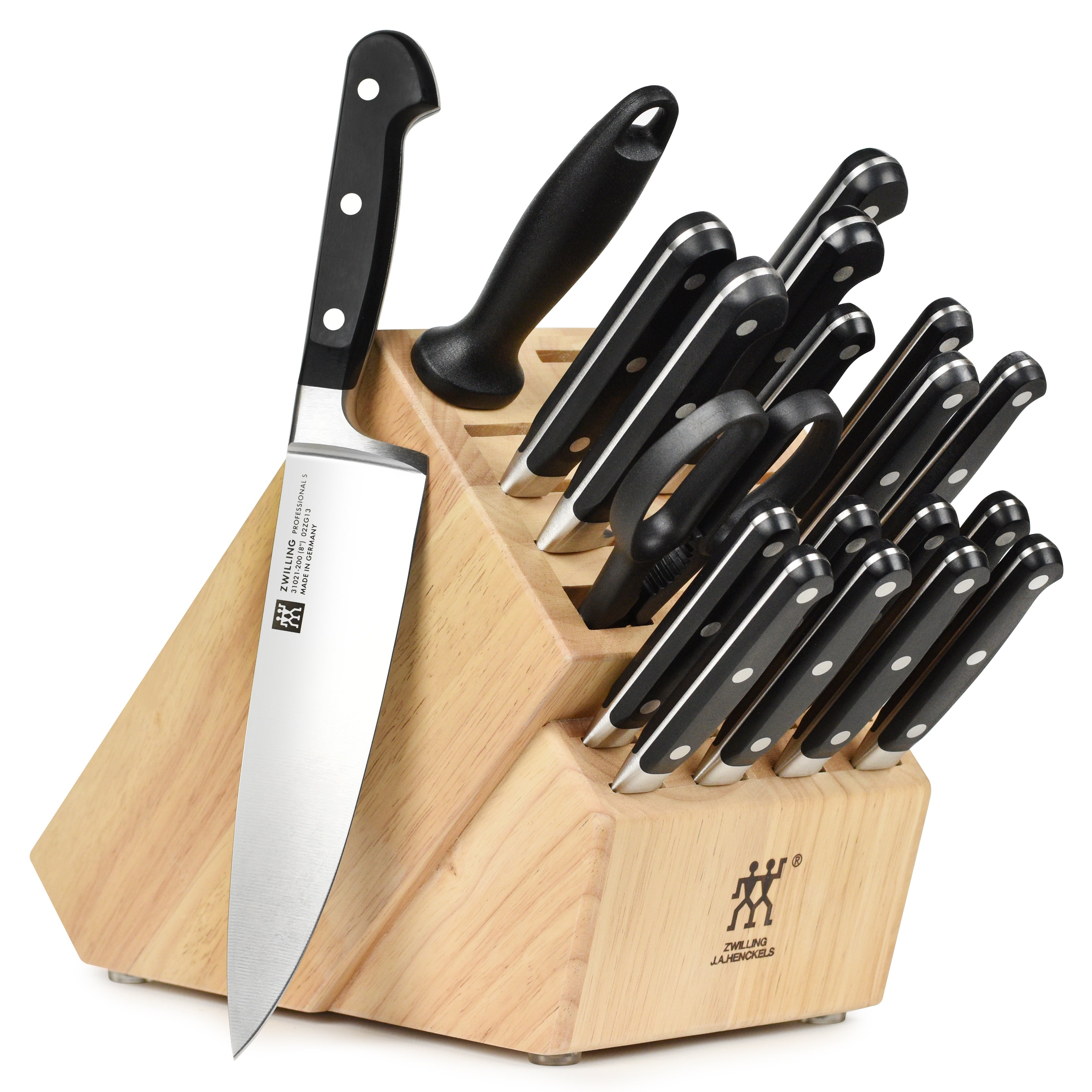 ZWILLING J.A. Henckels Pro 20-Piece Knife Block Set + Reviews