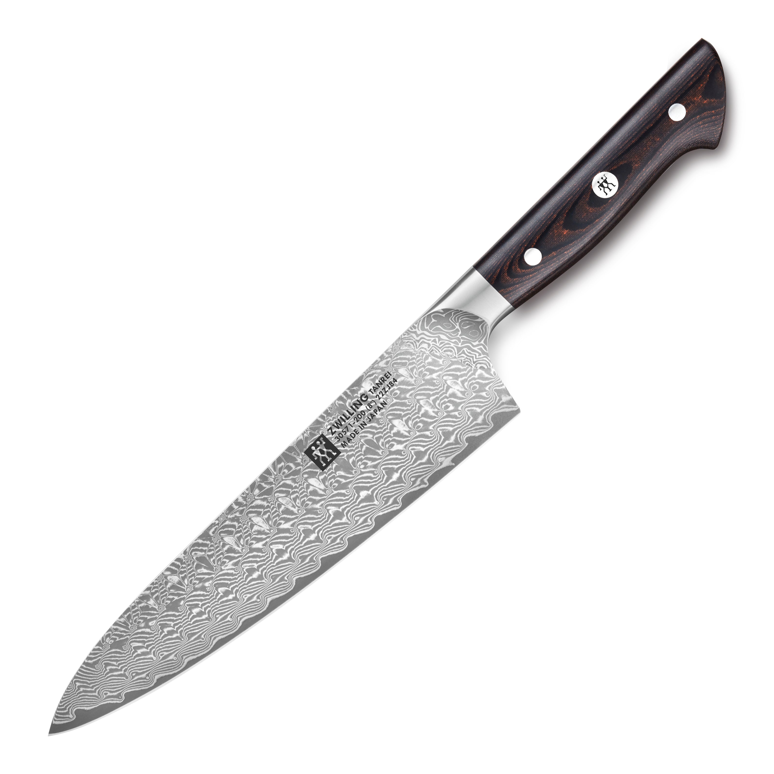 Zwilling Damascus Chef's Knife - Tanrei 8