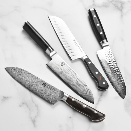 How to use a Santoku knife