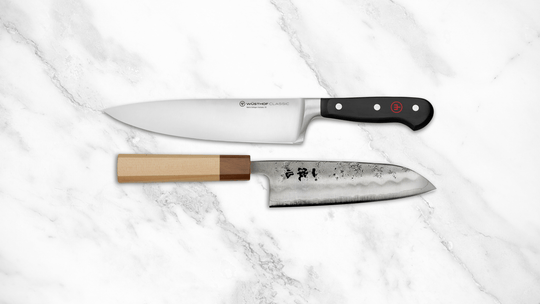 Santoku vs chef's knife