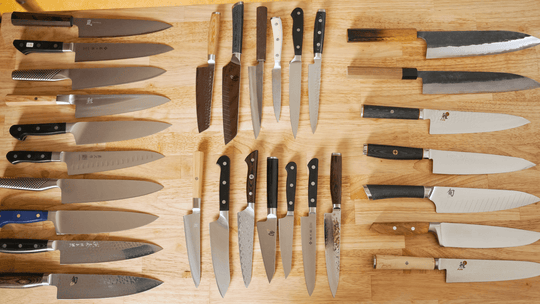 Knife Handle Types