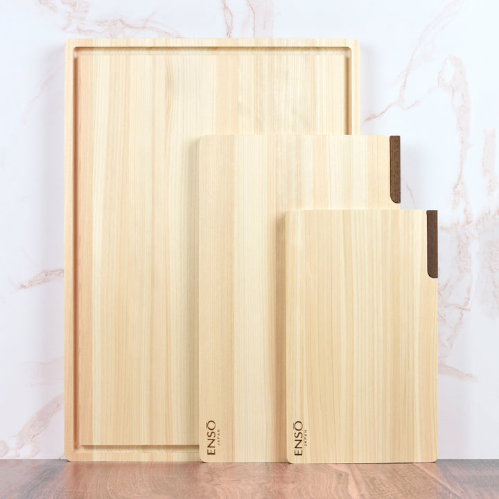 Enso Exclusive Japanese Hinoki Cutting Boards