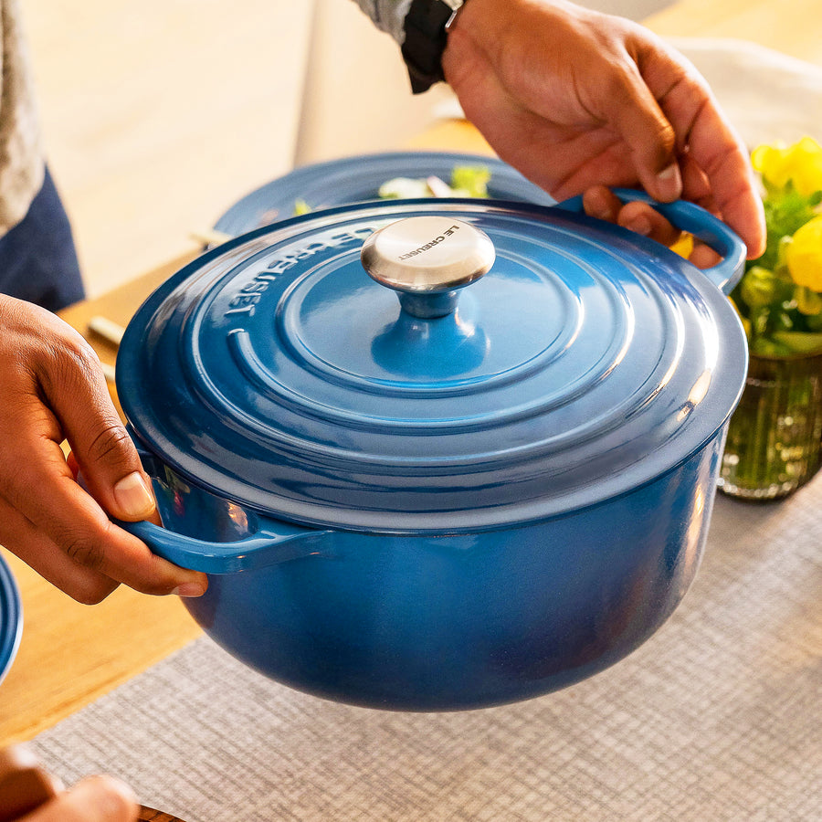 Le Creuset Dutch Oven Round Marseille – Cutlery and More