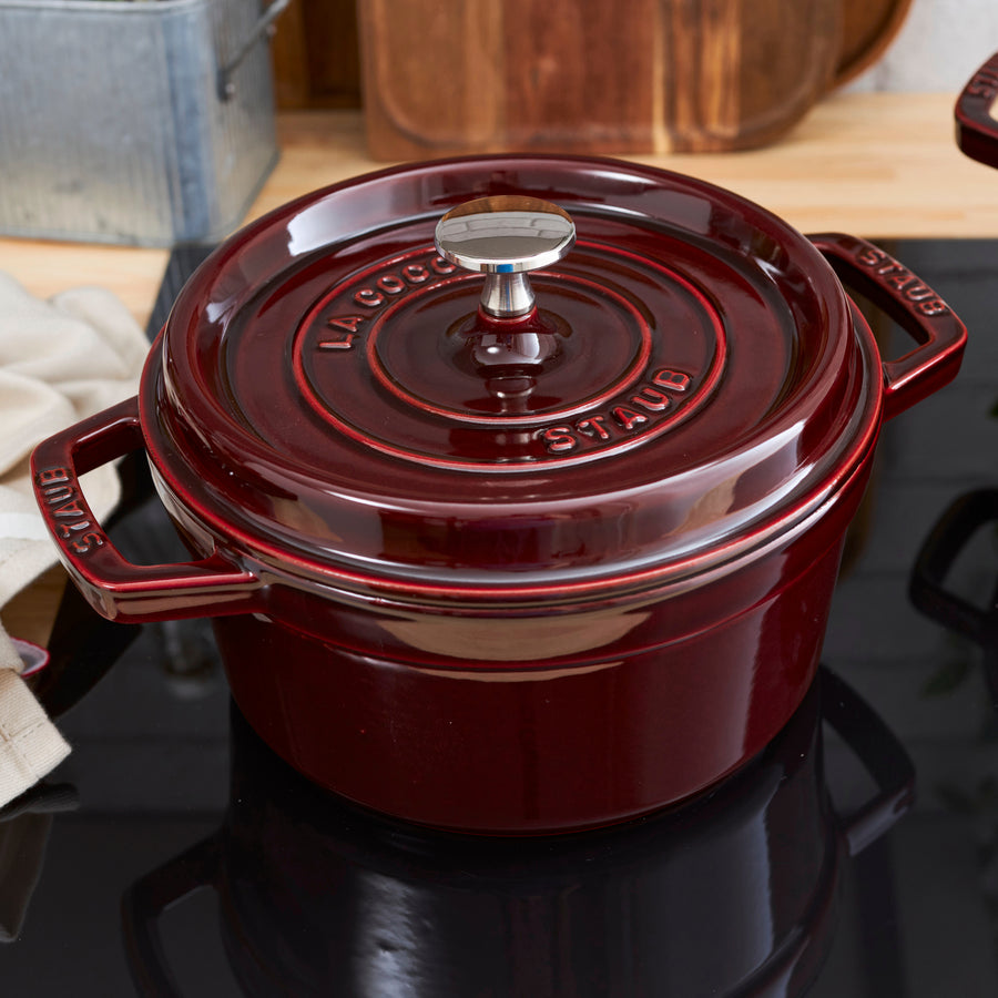 Staub 4-quart Grenadine Round Dutch Oven