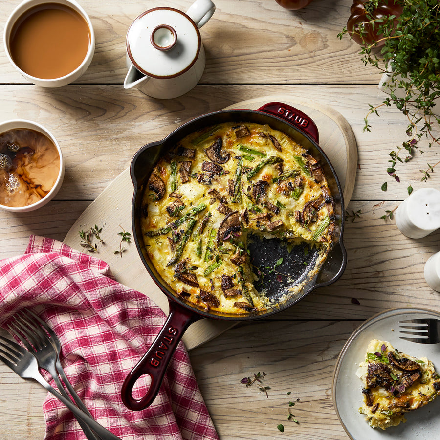 Staub 8.5" Grenadine Cast Iron Deep Traditional Skillet